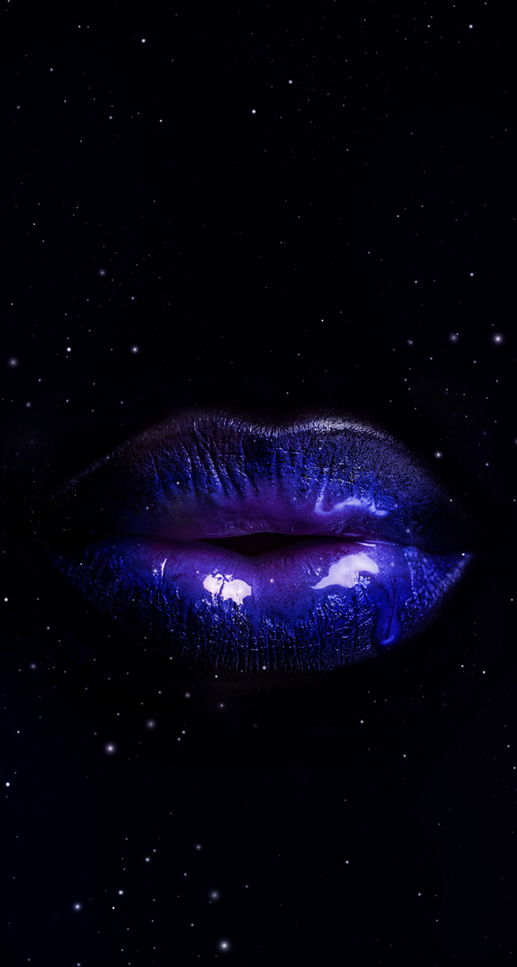 Blue Lips Wallpapers Wallpaper Cave