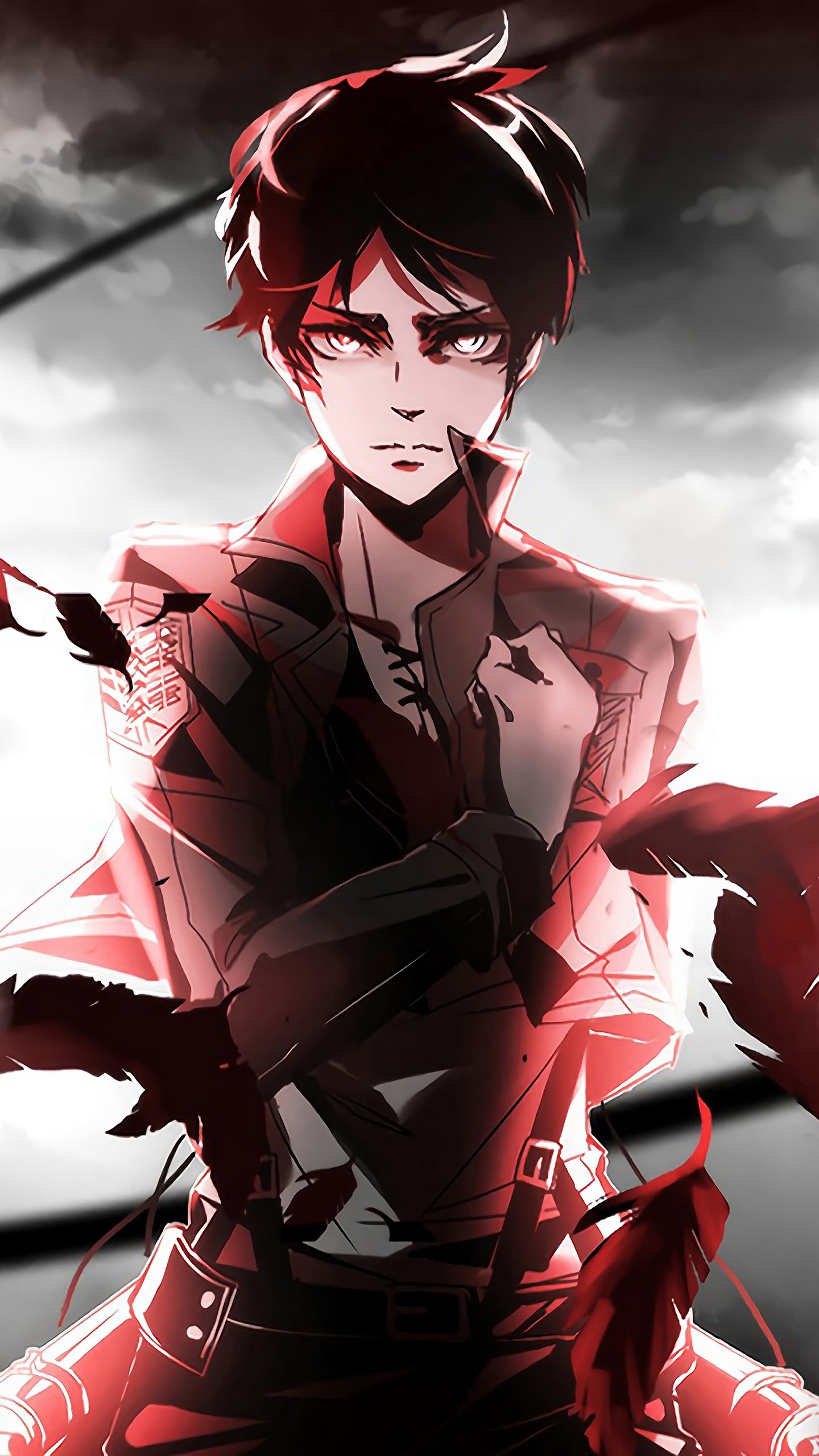 Eren Attack on Titan 4K Wallpaper