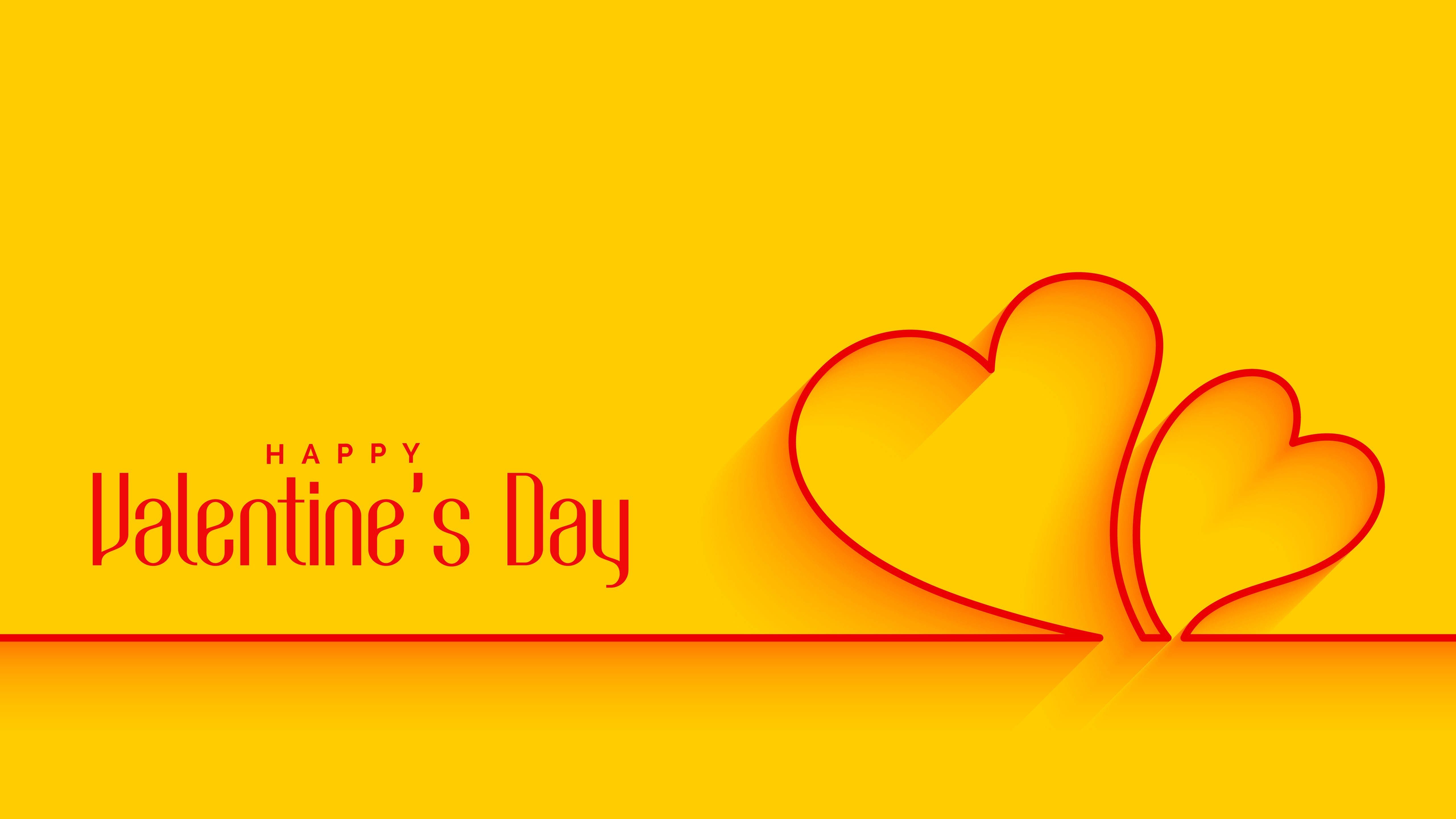 15 Valentines Day Wallpaper Yellow