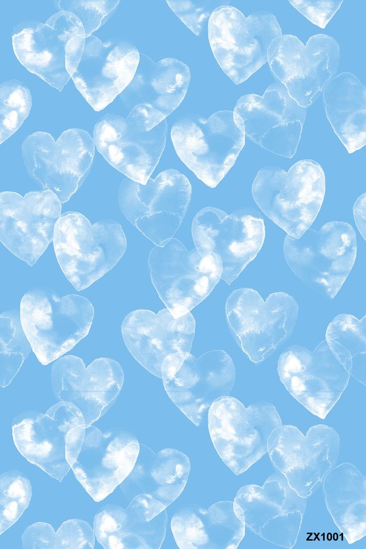 LIFE MAGIC BOX Wrinkle Free Washable Blue Heart Background Valentines Day Backdrops Photo Backdrops. Heart Wallpaper, Blue Aesthetic Pastel, Photography Backdrops