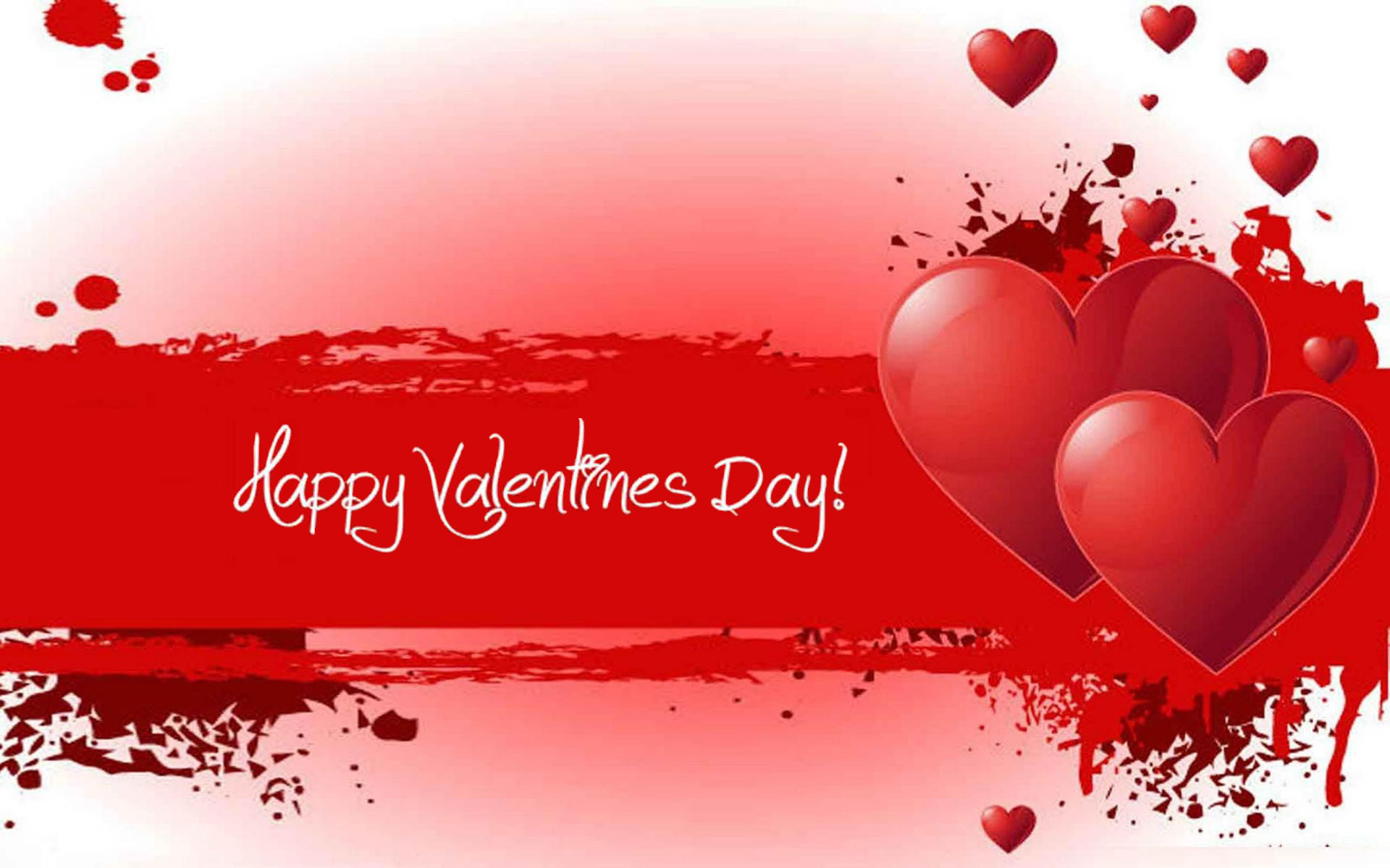 Happy Valentines Day Red Heart Photo For Facebook Whatsapp Wallpaper HD For Mobile Phone 1920x1200, Wallpaper13.com