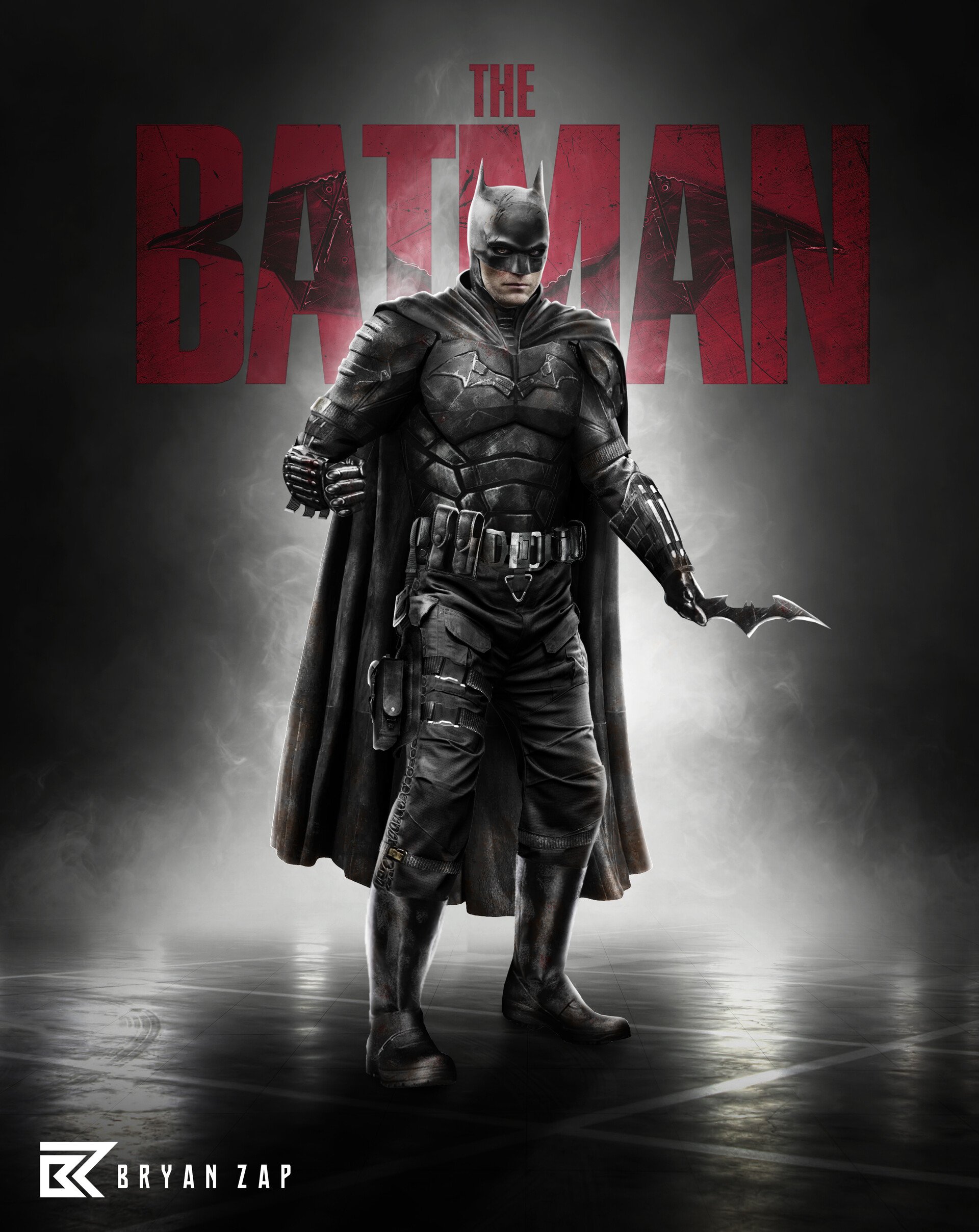 Artist Creates Impressive Poster for Ben Affleck's Solo Batman Film