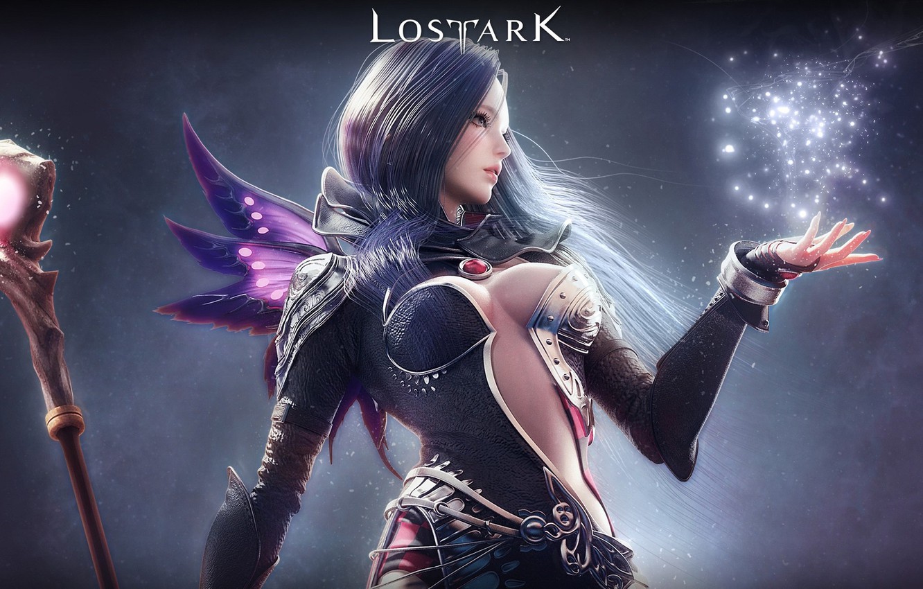 Wallpaper girl, background, the game, Lost Ark image for desktop, section игры