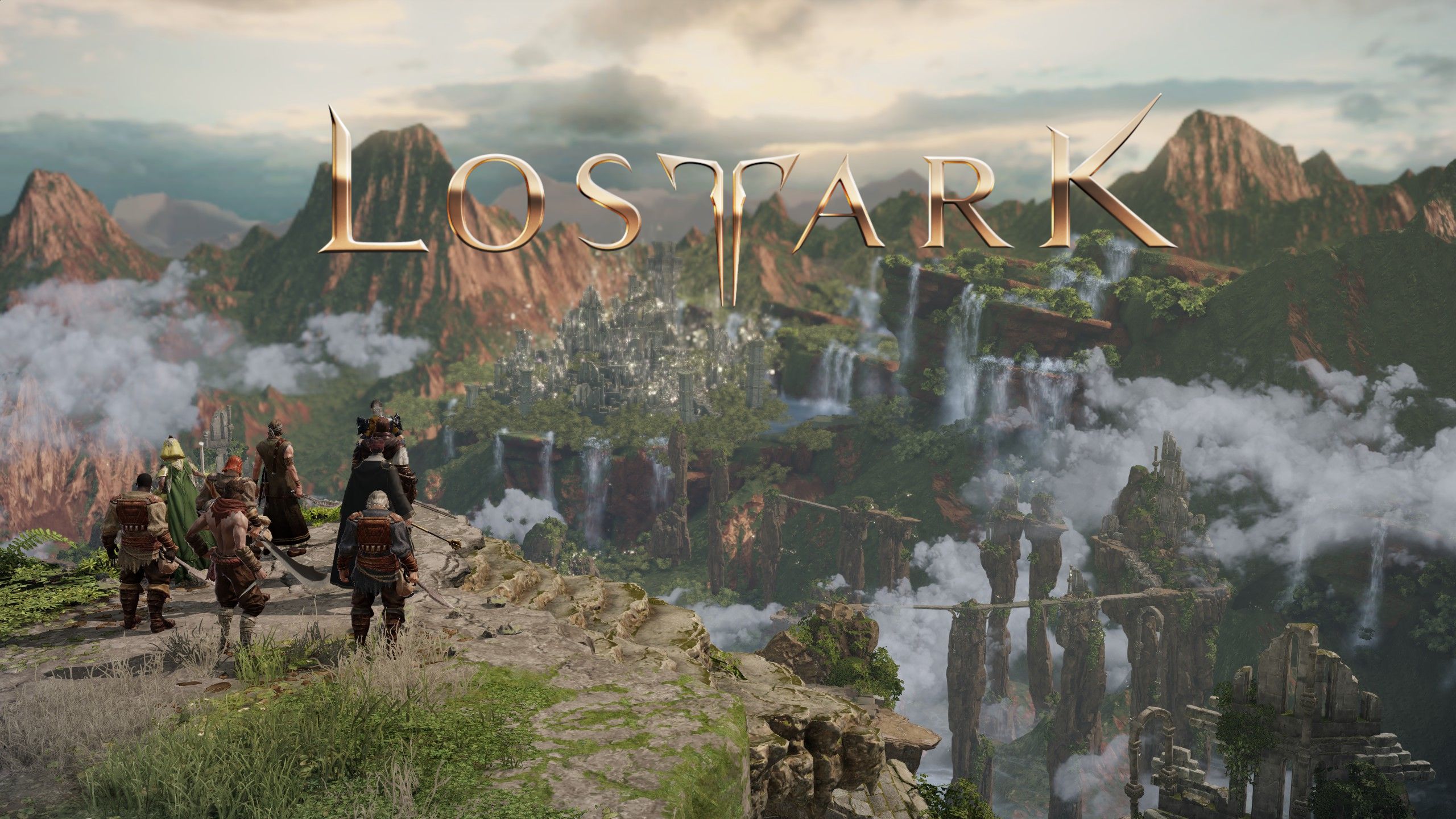 Download wallpaper 2560x1024 lost ark, online game, 2021, dual