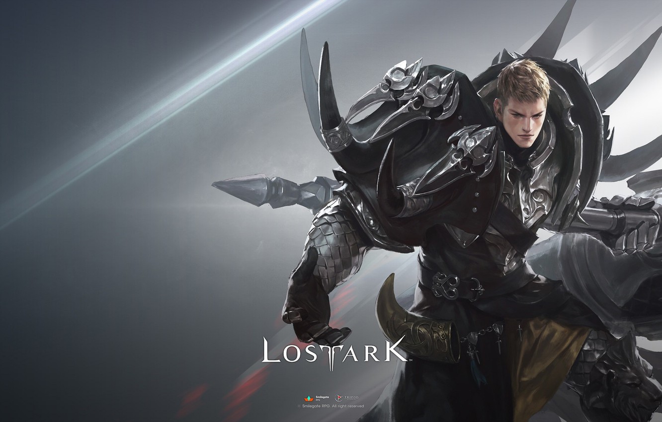 Wallpaper armor, warrior, art, guy, Lost Ark image for desktop, section игры