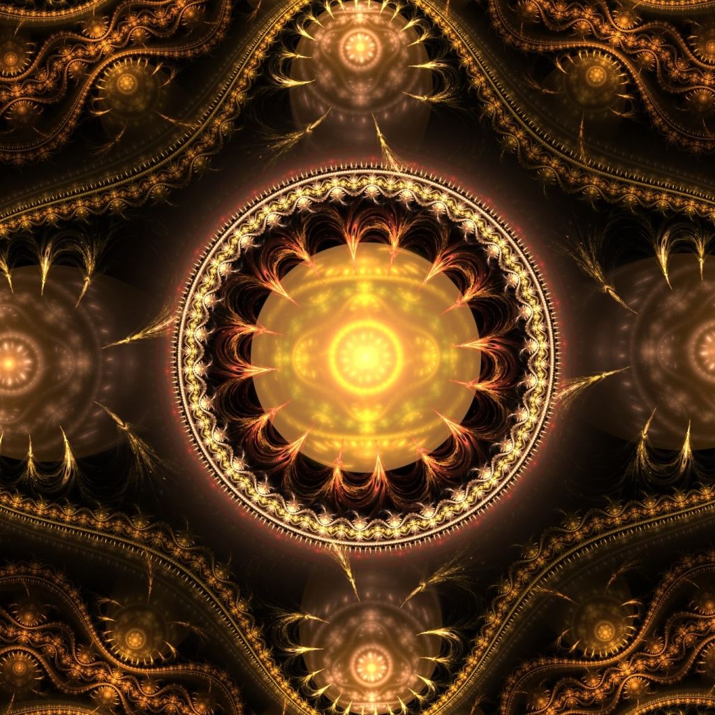 Golden Eye iPad Wallpaper Free Download