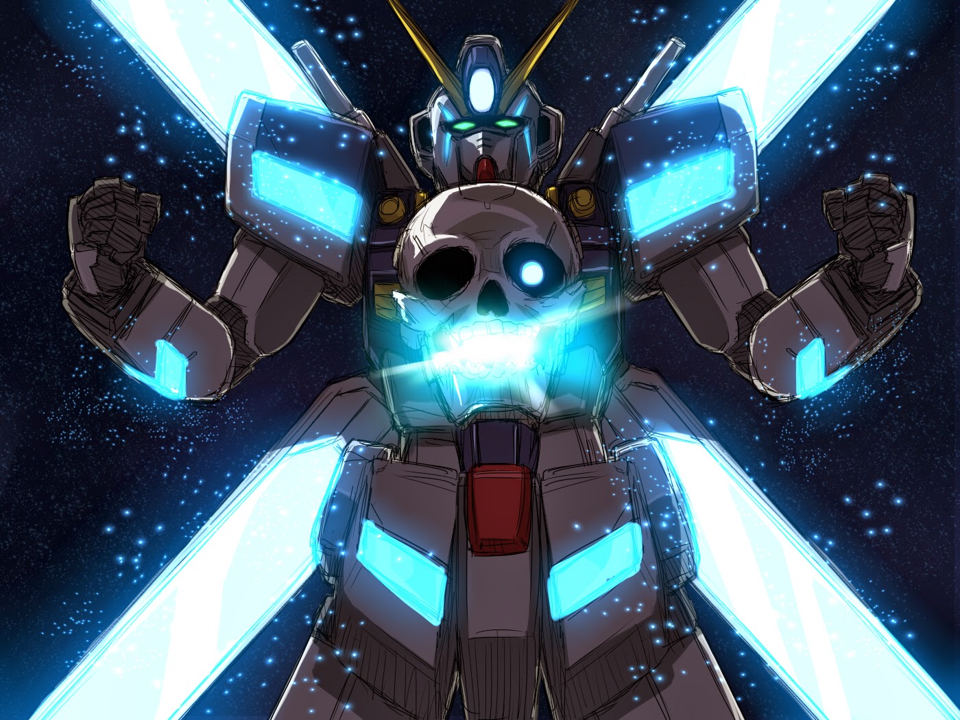 Crossbone Gundam Maoh Satellite Charge Up Wallpaper Image Kits Collection News and Reviews