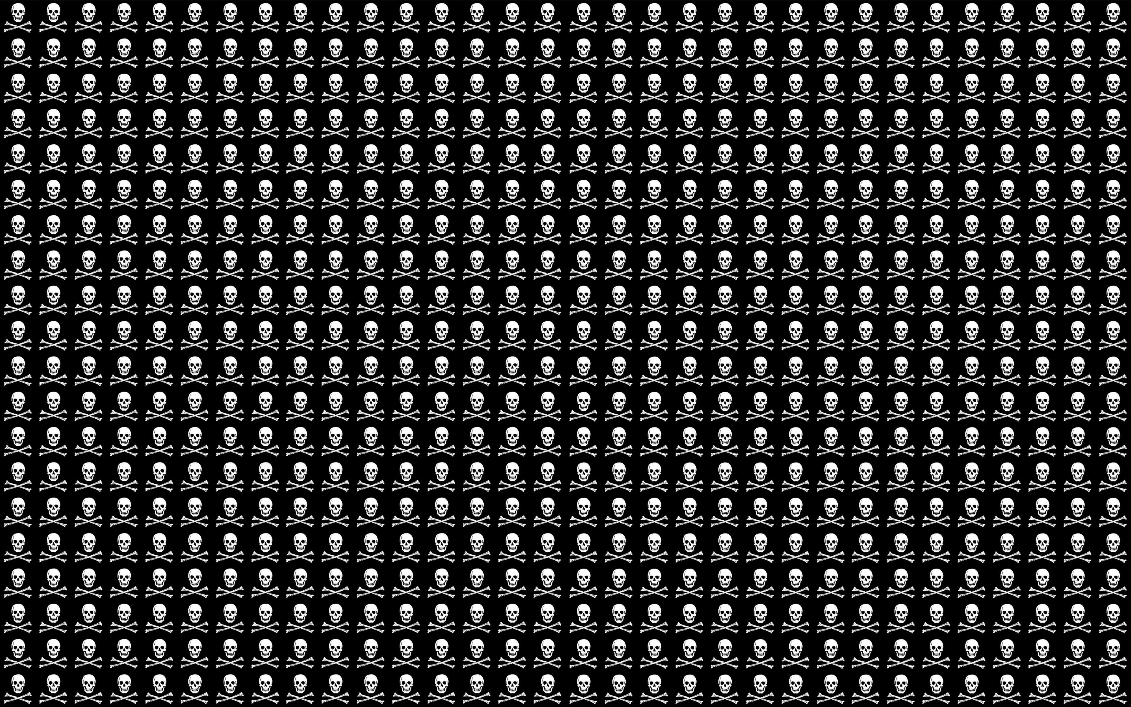 Skulls & Crossbones Computer Wallpaper, Desktop Background