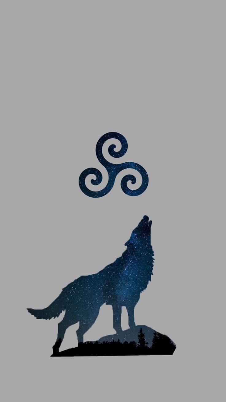 Wolf Silhouette Wallpaper & Background Download