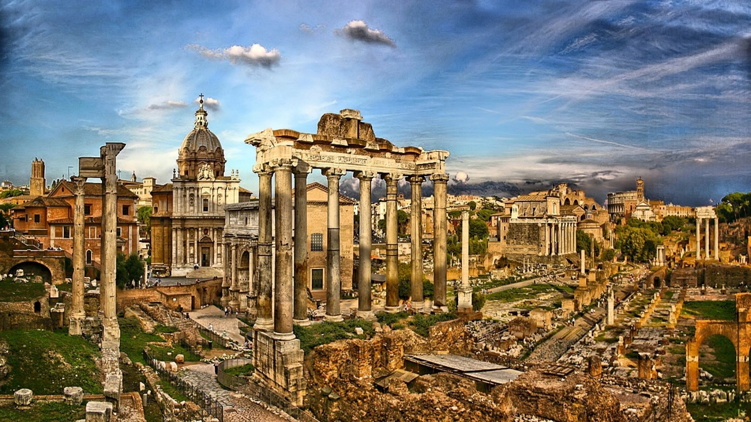 Forum Romanum Italy Architecture Rome Ruins HD Wallpaper 1755890, Wallpaper13.com