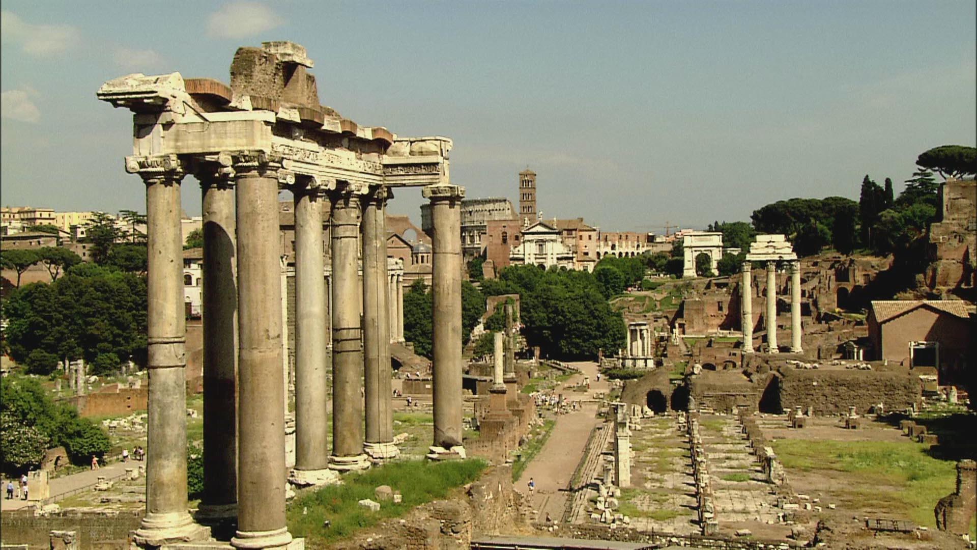 Roman Forum Travel Wallpaper. Travel HD Background
