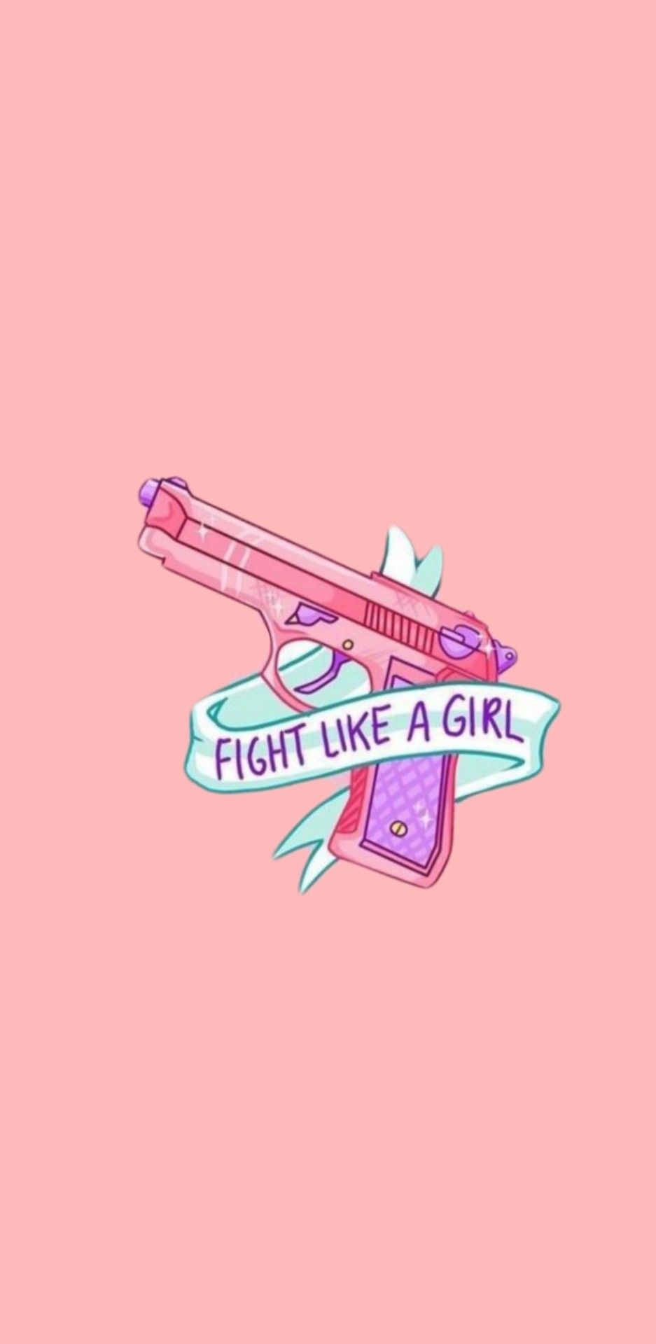 Fight like a girl pink wallpaper. Cute wallpaper background, Girls be like, Fight like a girl