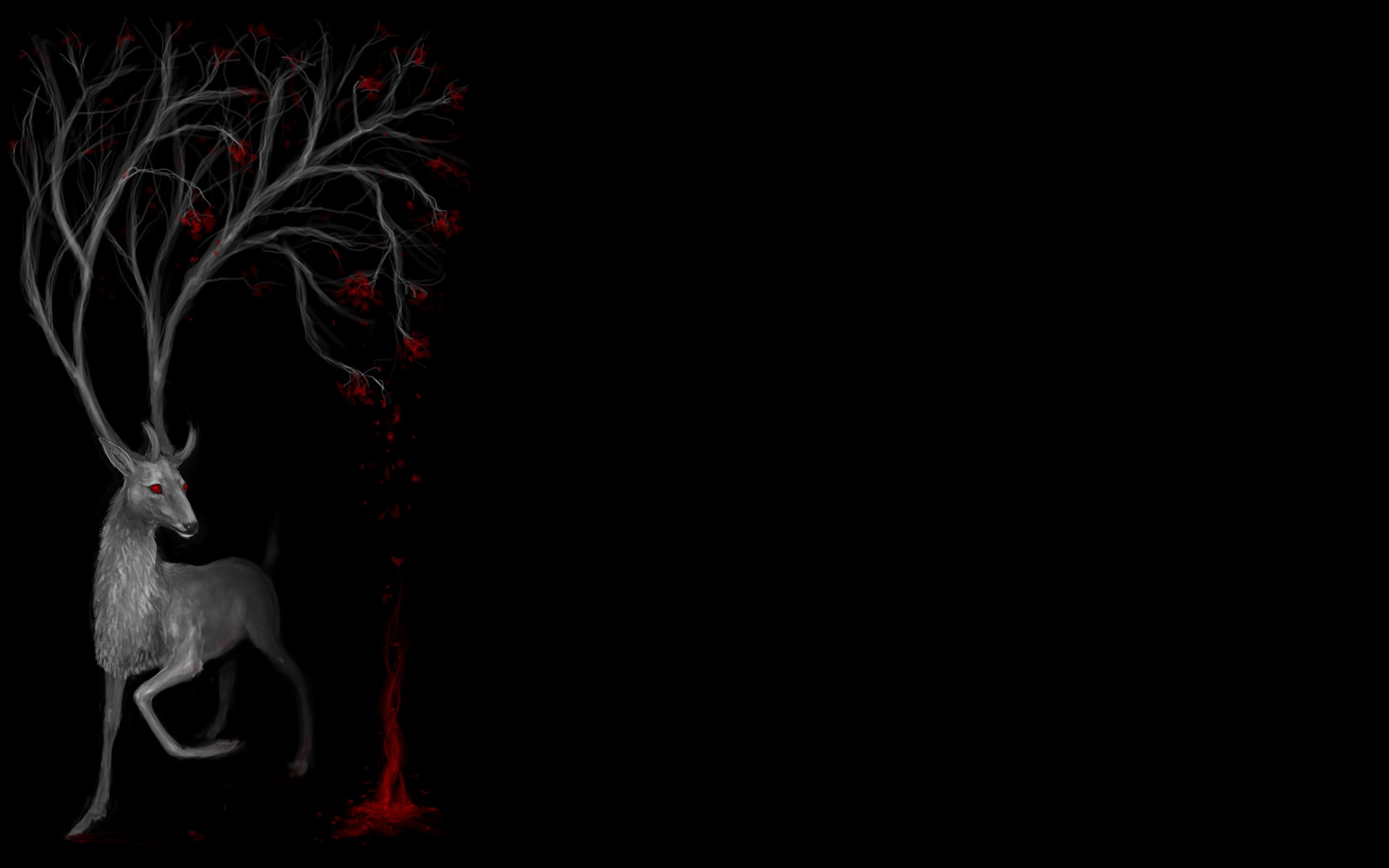 Dark Blood HD Wallpaper