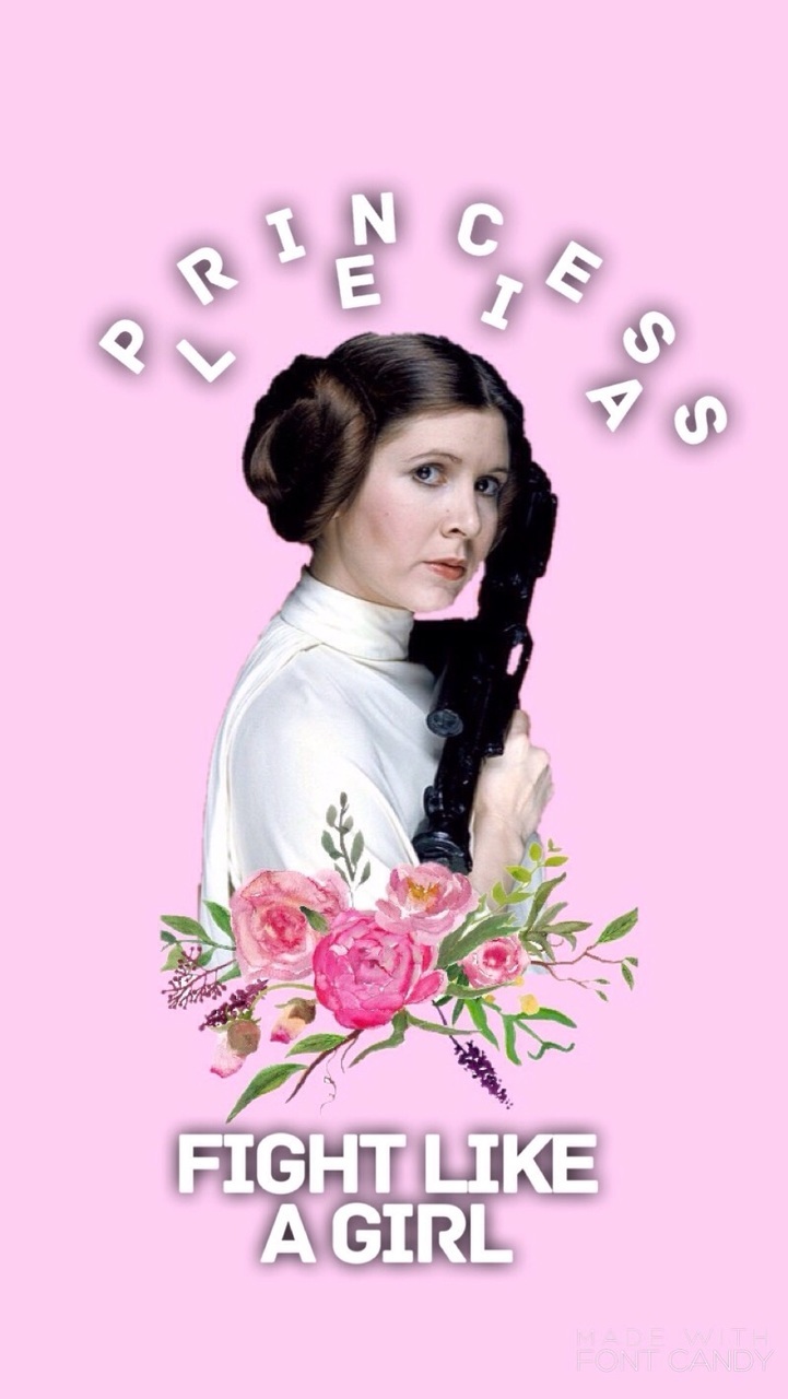 Phone, Princess Leia, And Star Wars Image Princess Leia Laptop