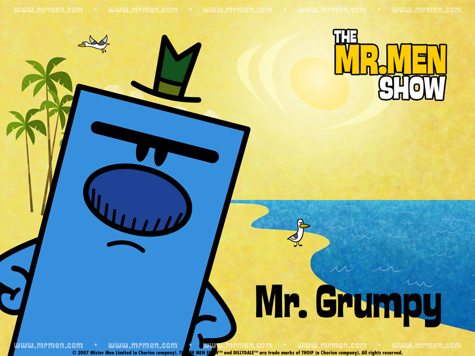 Central Wallpaper: Mr Men Show Cartoon HD Wallpaper