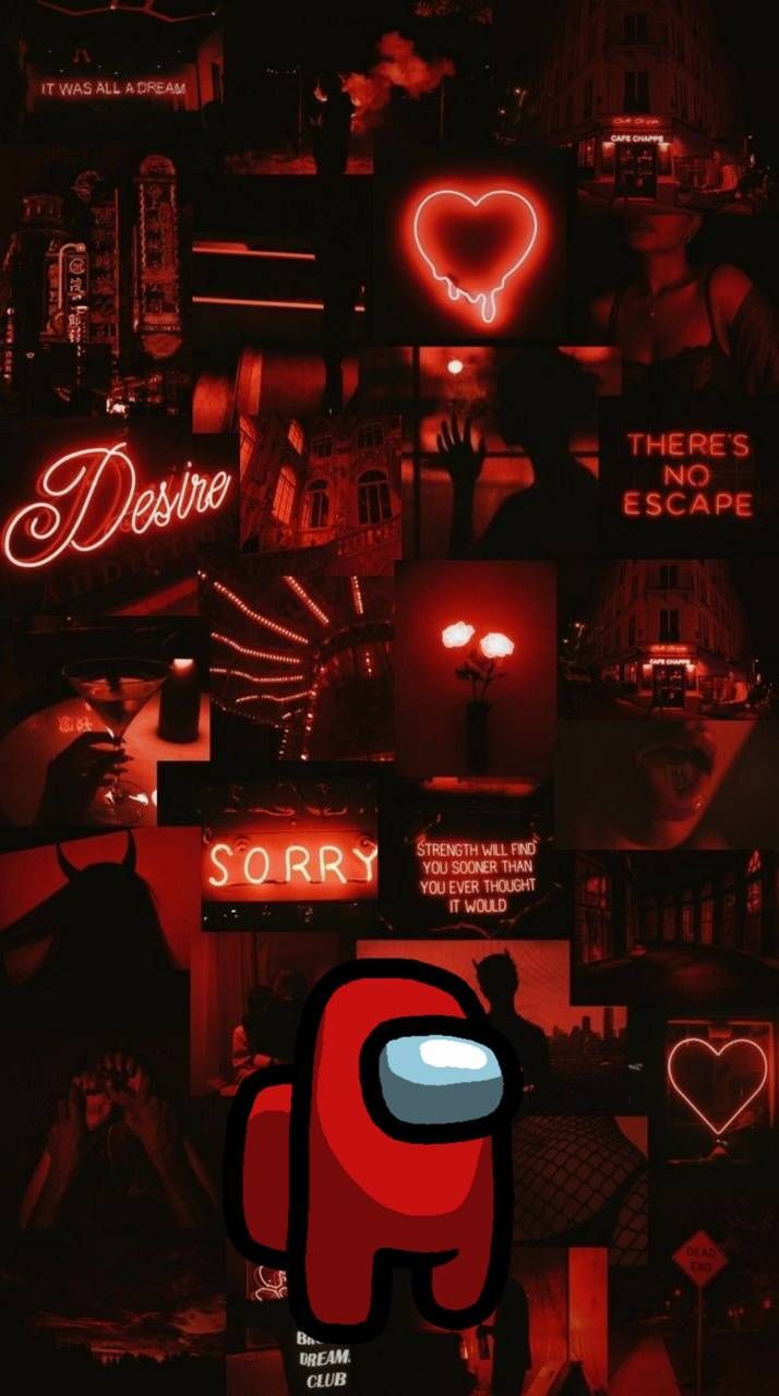 Among Us. Pretty wallpaper background, Neon wallpaper, iPhone wallpaper girly