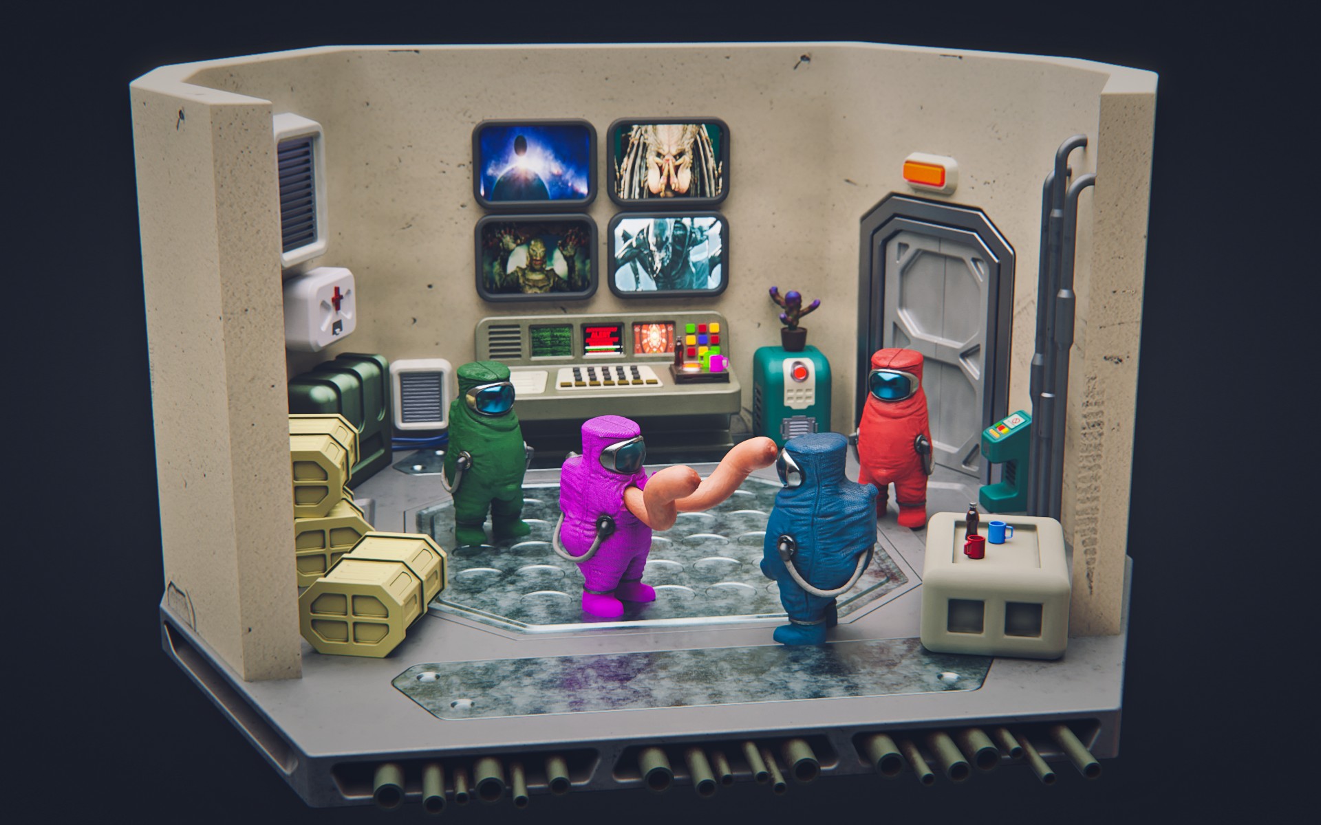 Among Us. true story Projects Artists Community