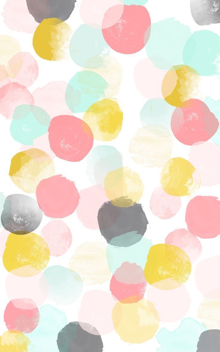 painted dots graphic. Cute wallpaper background, Pretty wallpaper, Pattern wallpaper