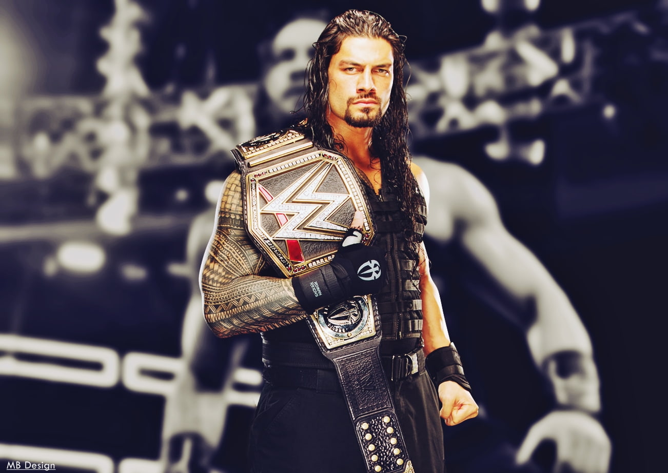 Men, Model, Monochrome, Face, Muscles, Tattoo, Wwe, Reigns Fond D Ecran Wallpaper & Background Download