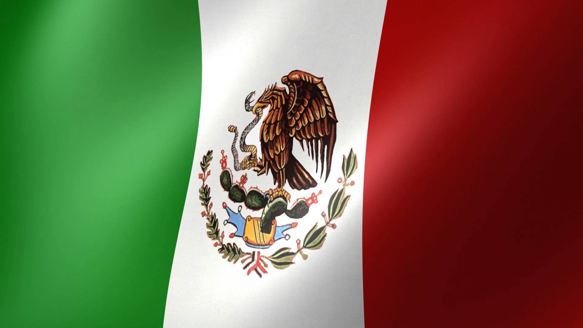 Free photo: Mexican Flag Waving, Mexican, Mexico