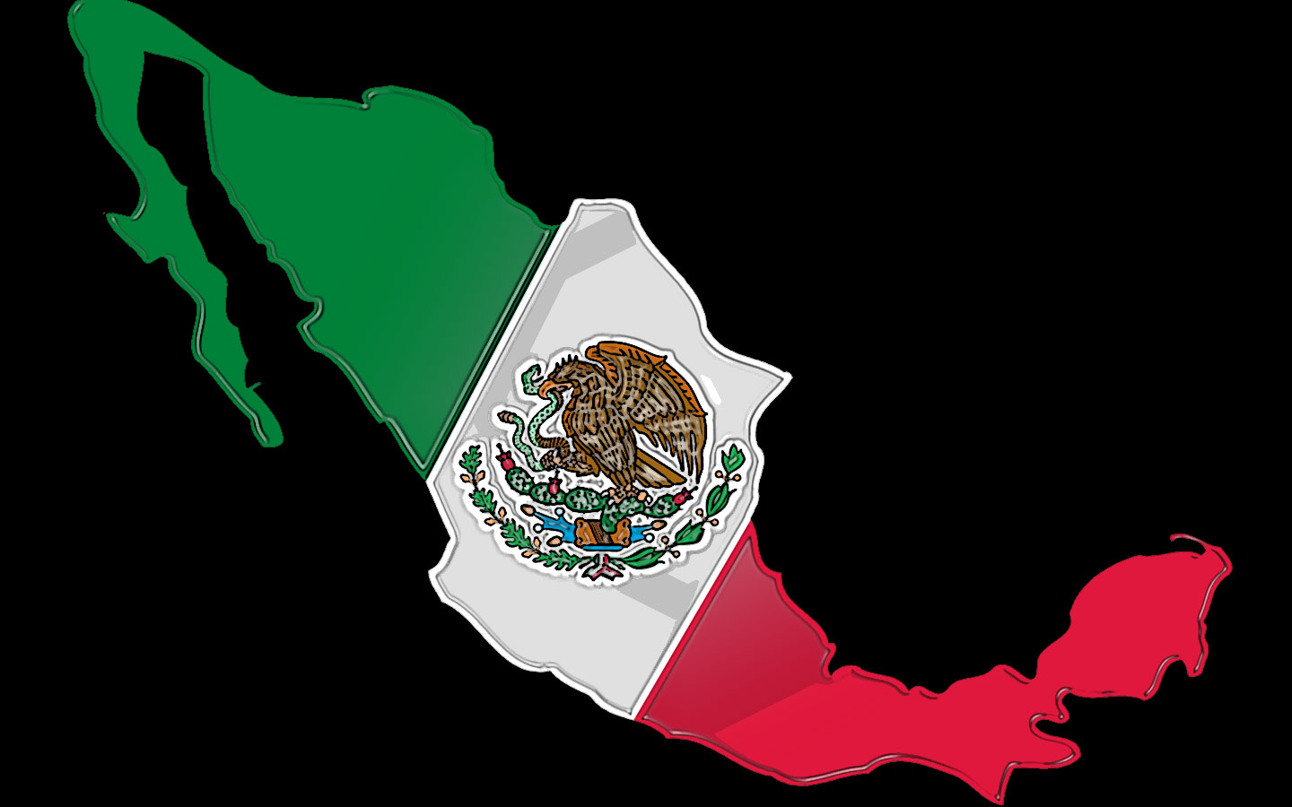 Mexican Flag Eagle