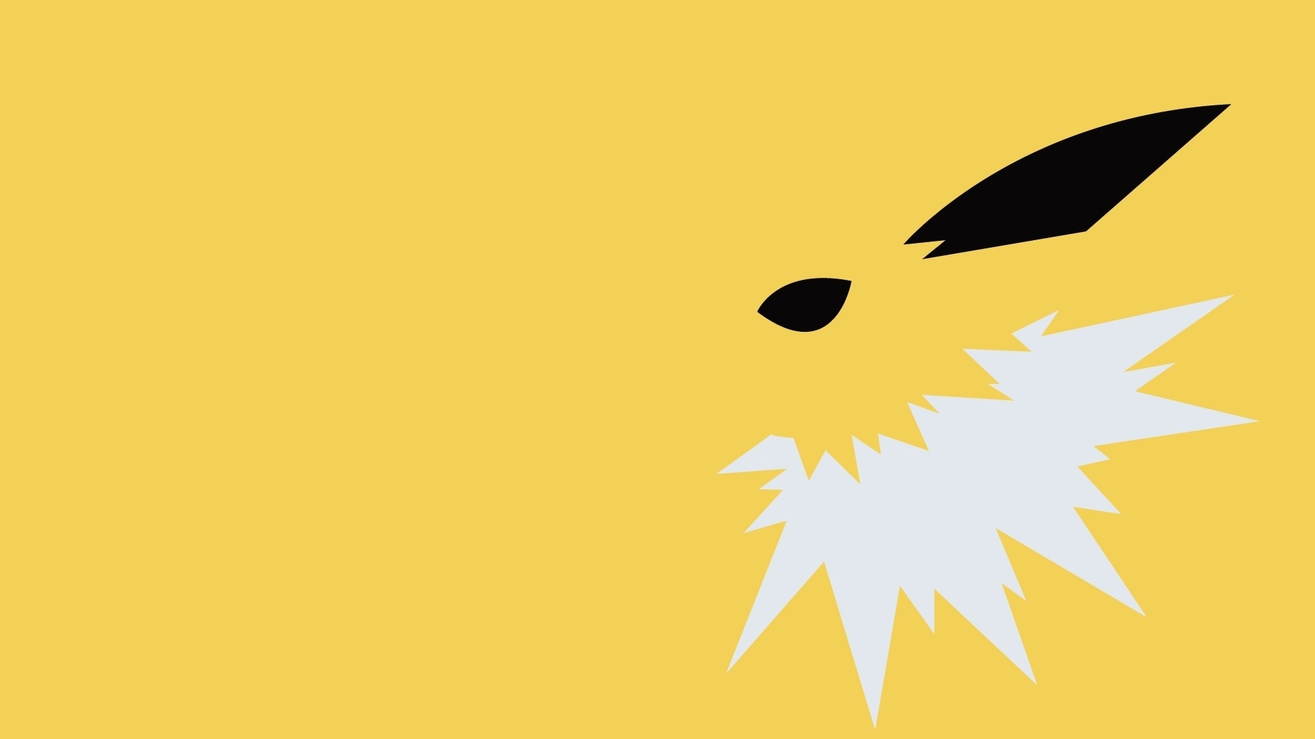 Jolteon 4K wallpaper for your desktop or mobile screen free and easy to download