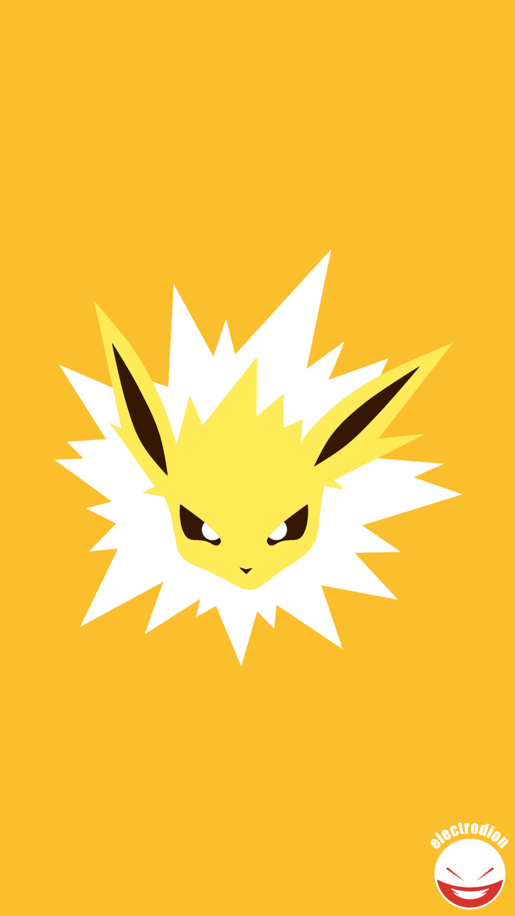 JOLTEON (Minimal Pokemon Art) Quad HD / QHD