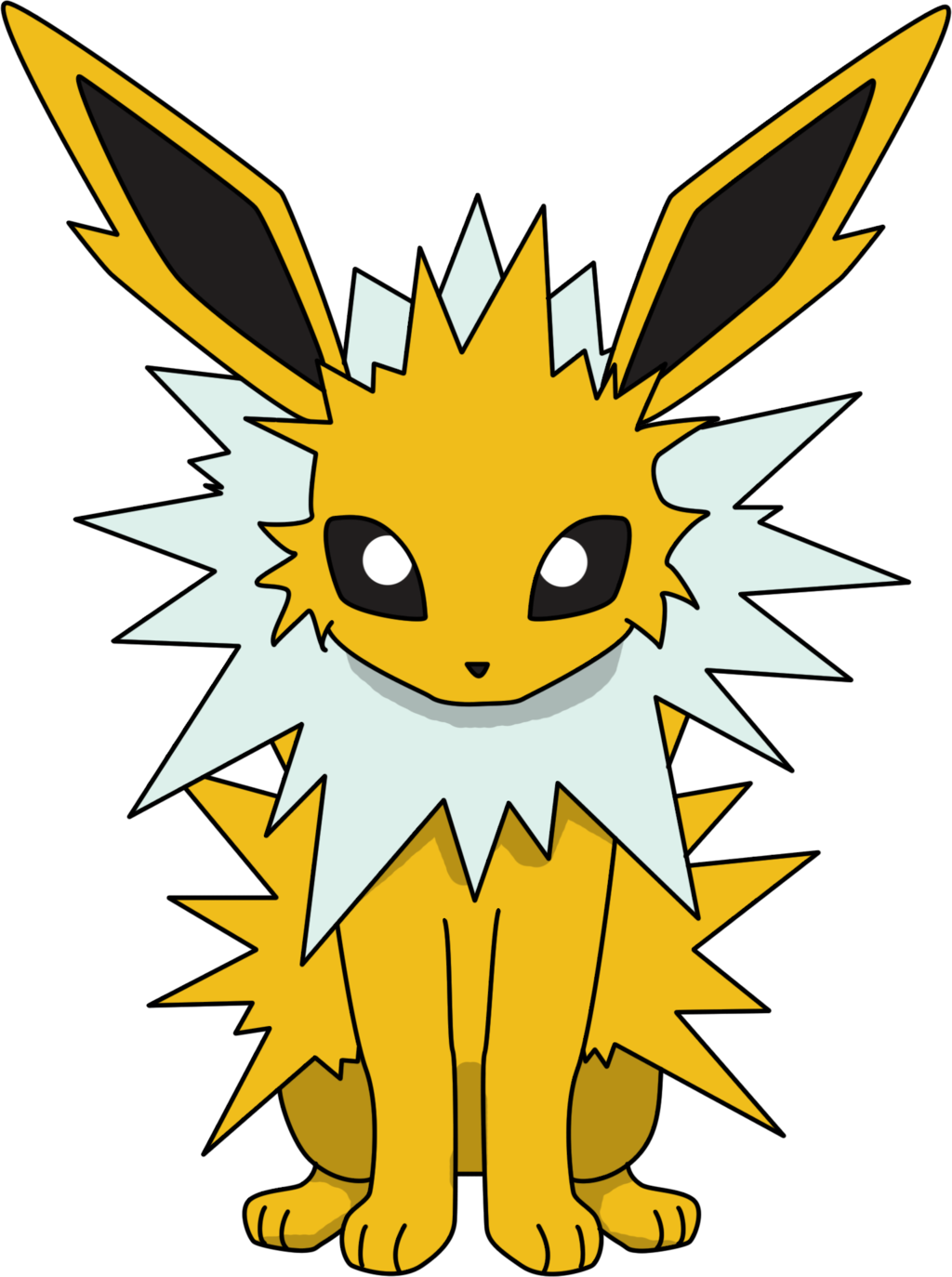 HD wallpaper: background, black, jolteon, pokemon