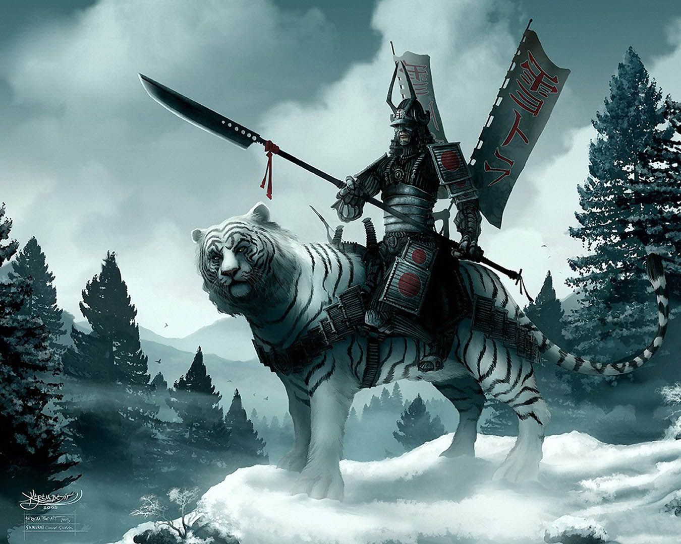 Samurai Winter Wallpapers - Wallpaper Cave