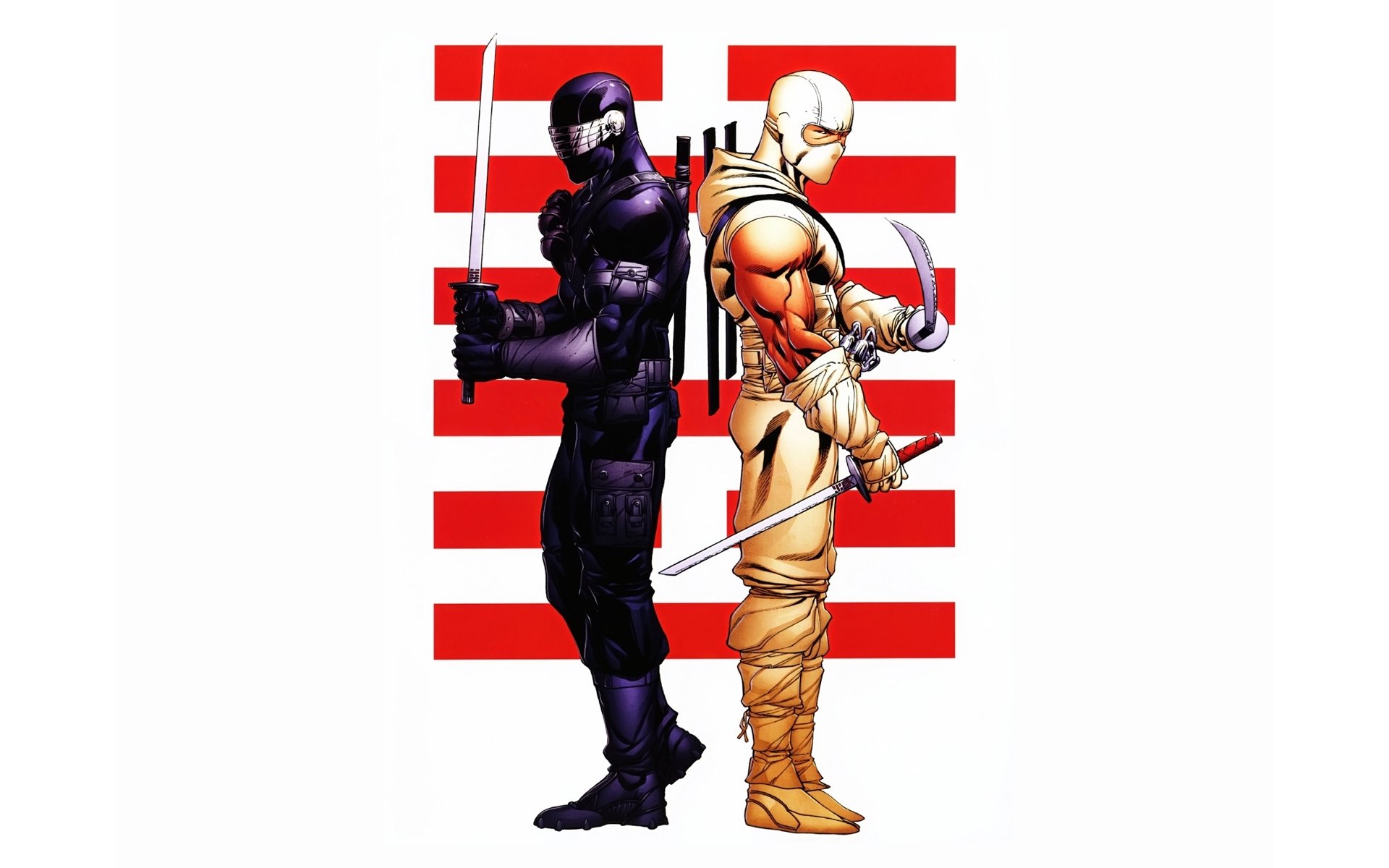 Snake Eyes Storm Shadow Art