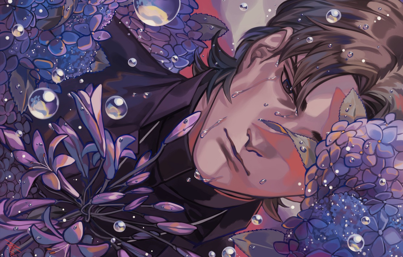 Wallpaper flowers, cross, the priest, Kotomine Kirei, The fate of the beginning, Fate / Zero, Kirei Kotomine, false priest image for desktop, section сёнэн