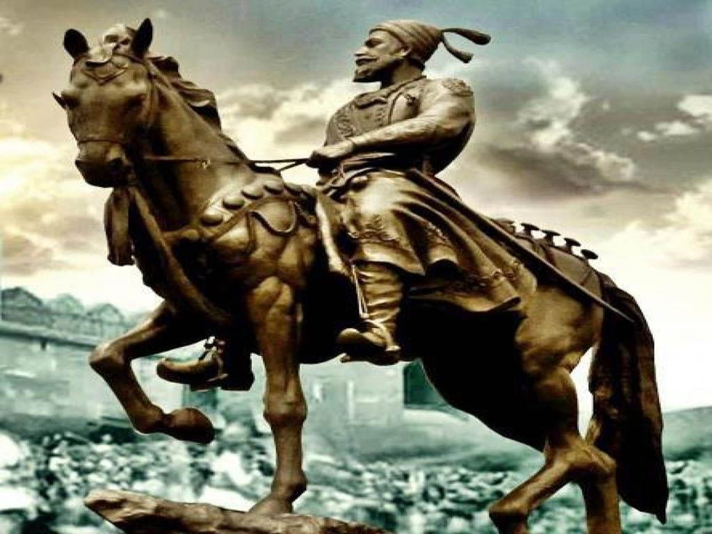 Shivaji Maharaj Statue HD Wallpaper Free Download Maharaj On Horse Wallpaper & Background Download