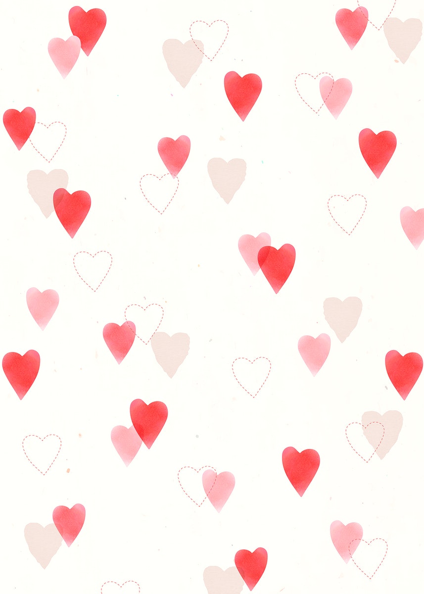 Valentine love pattern background wallpaper