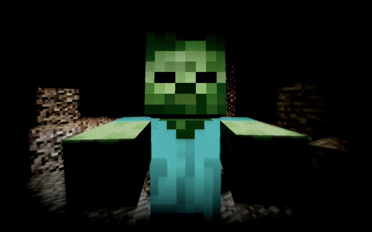 Minecraft Zombie Wallpaper