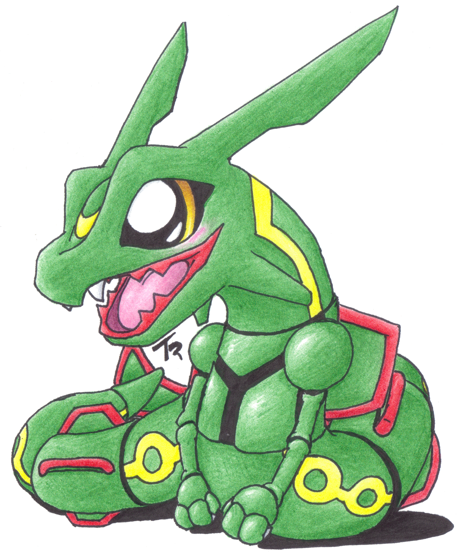 Commission Rayquaza. Pokemon rayquaza, Cute pokemon wallpaper, Cute pokemon picture