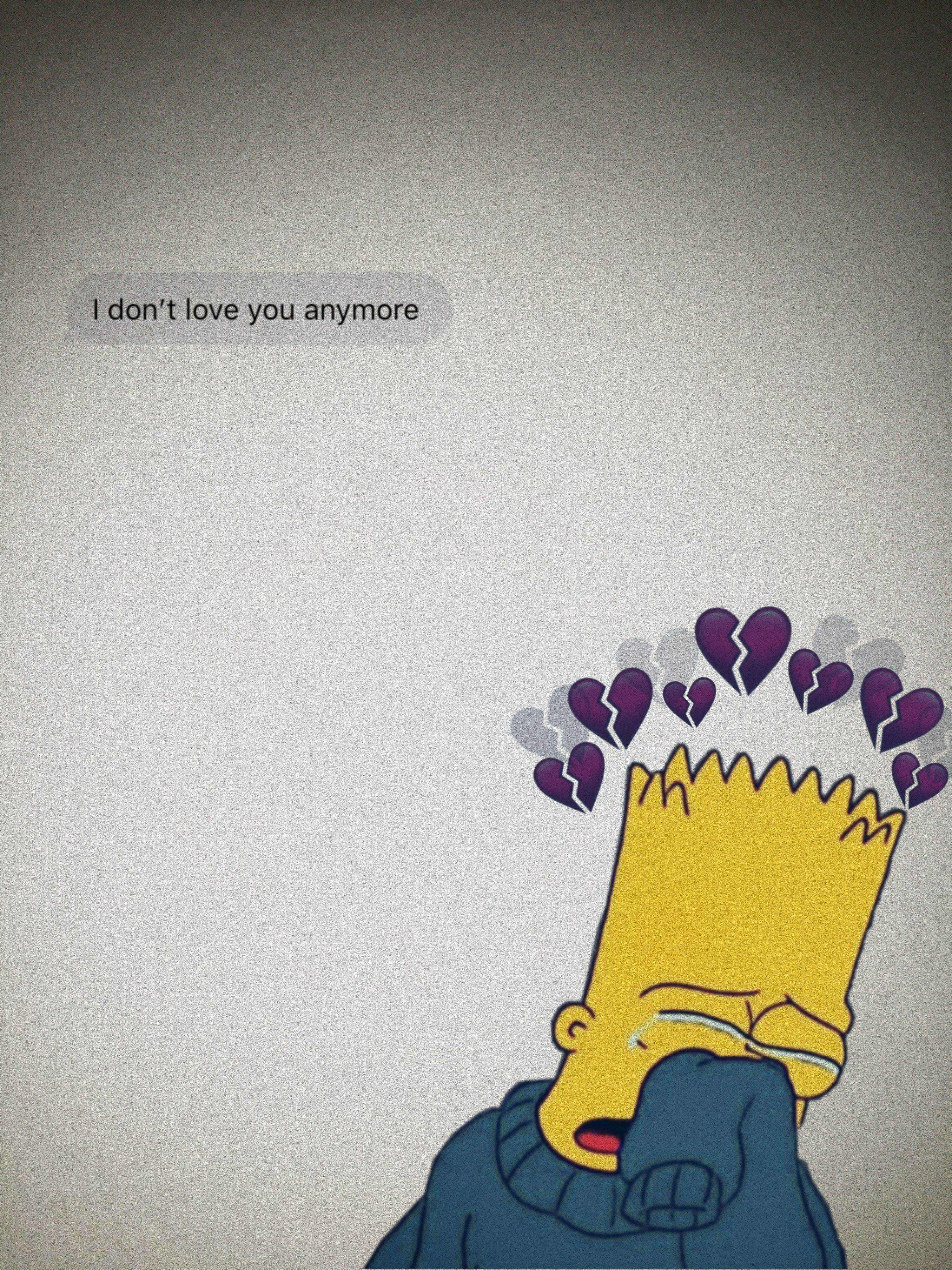 Bart Simpson Sad Wallpaper