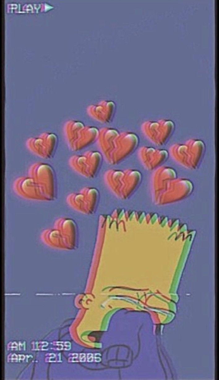 Bart Simpson Crying Wallpaper