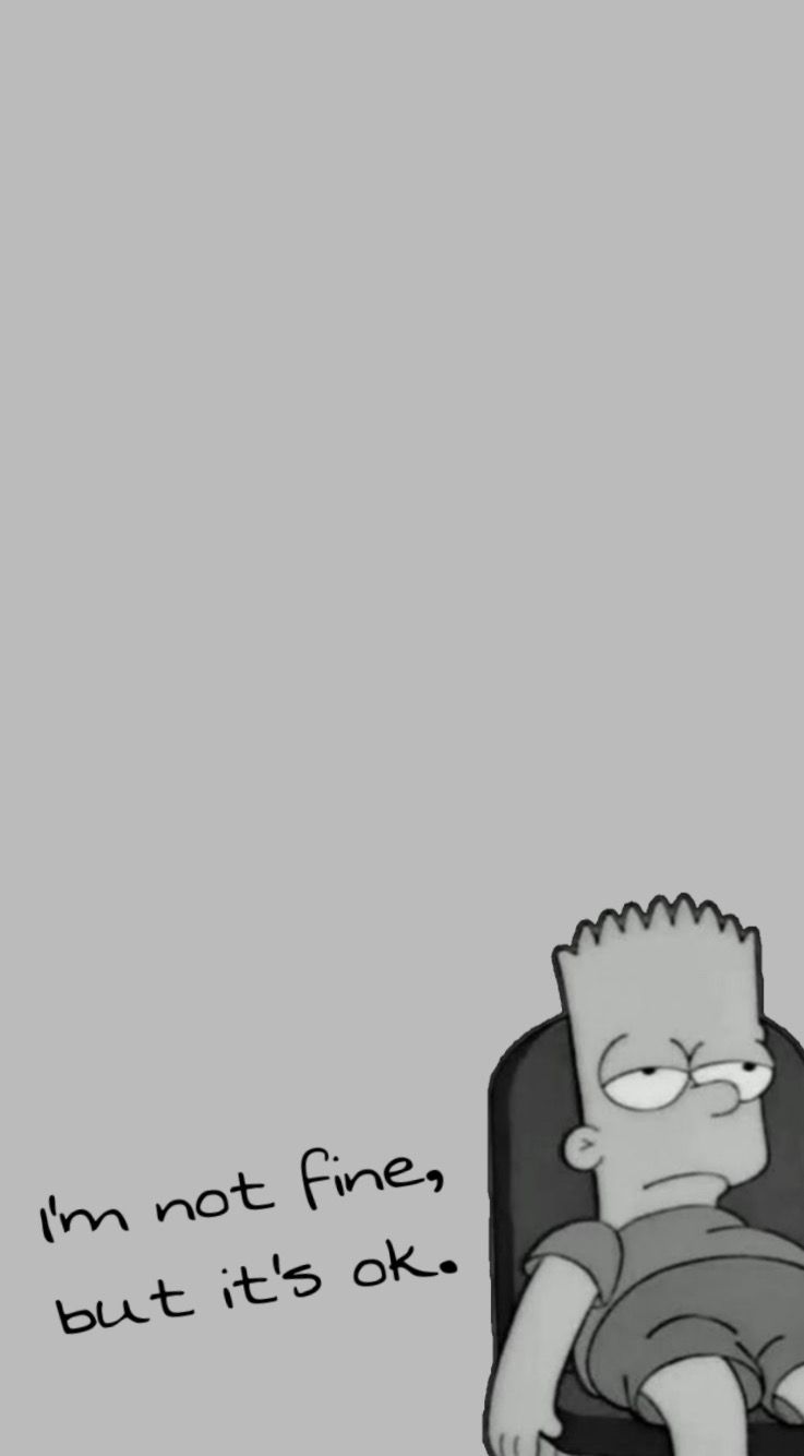 Bart simpson sad broken heart HD wallpapers