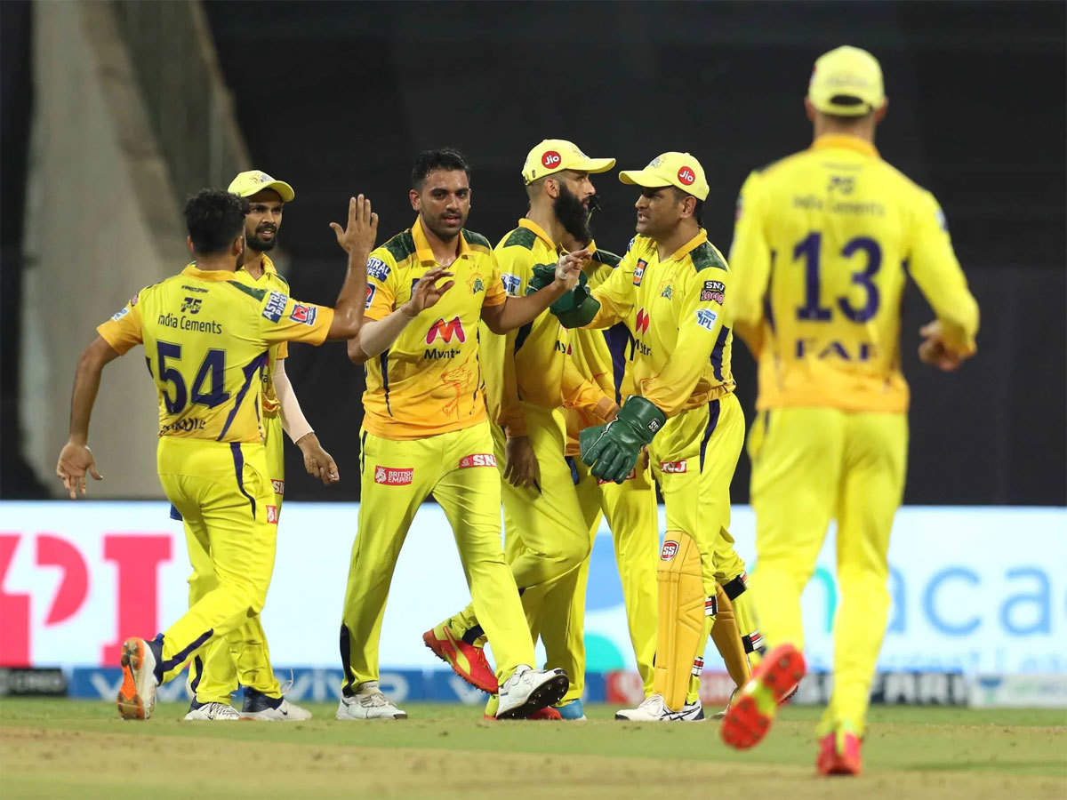 KKR vs CSK Highlights, IPL 2021: Chennai beat Kolkata in a thriller, move to top in points table Times of India, Match report 2021: Faf du Plessis