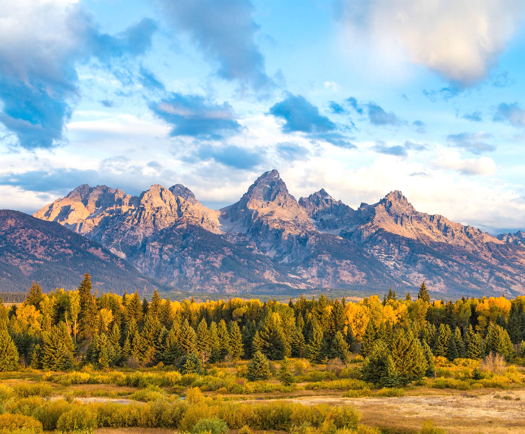 Grand Teton National Park. No, it's not a dream. It's Grand
