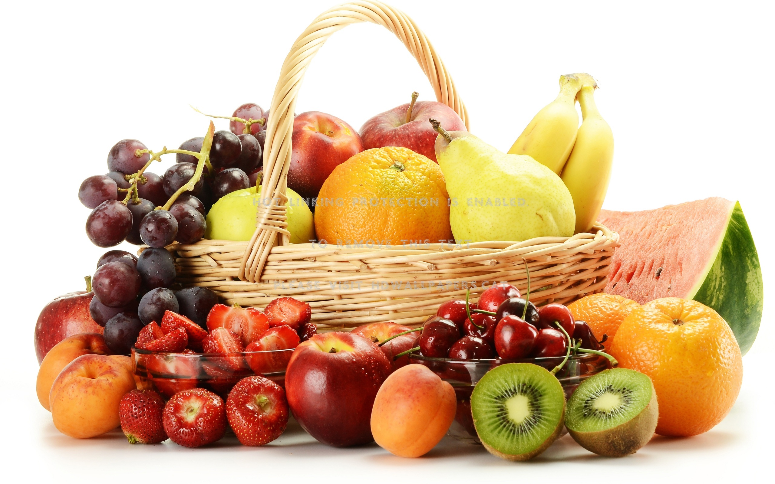 fresh fruits koszyk owoce rozne