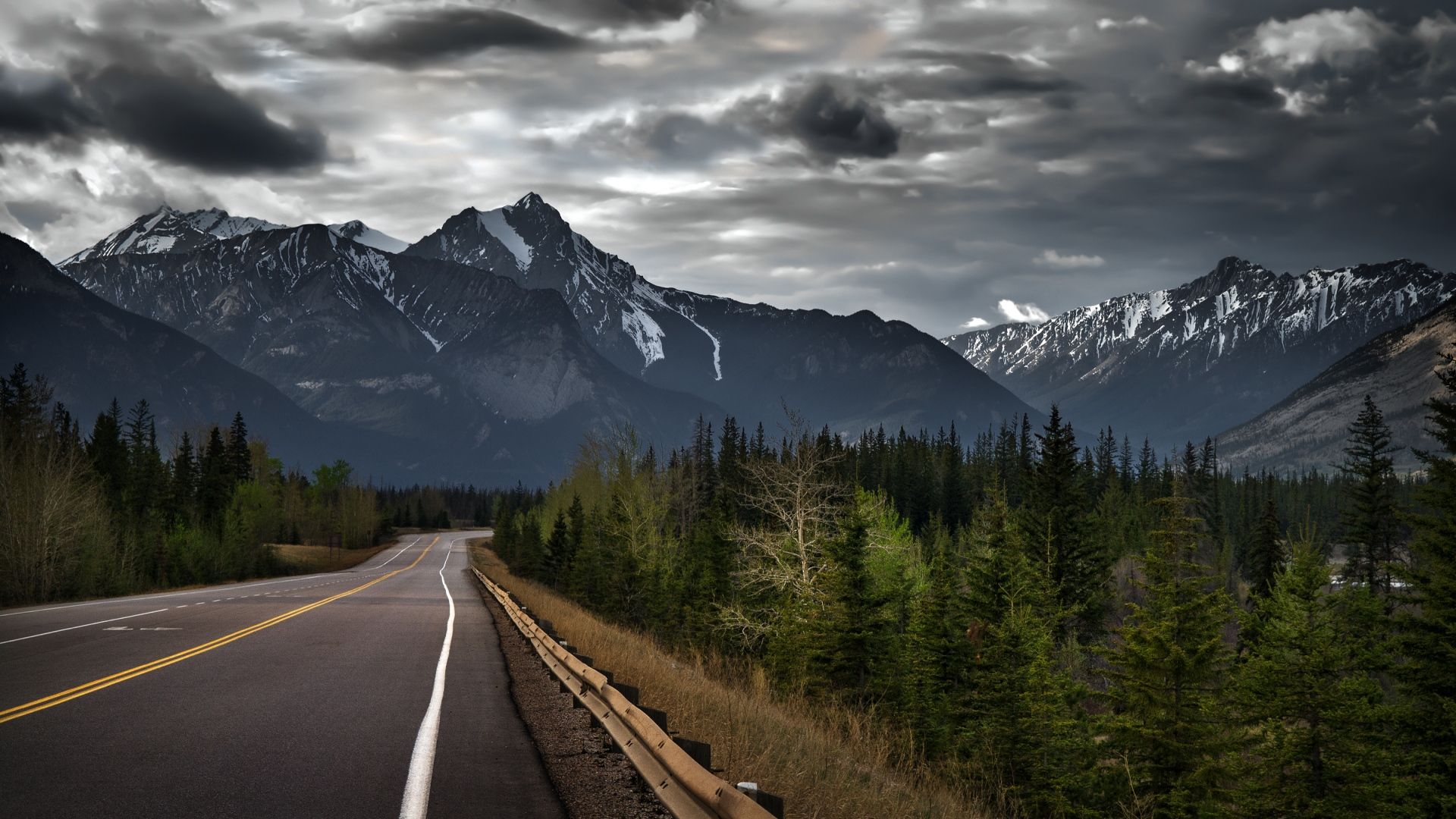 Mountain Road Wallpaper