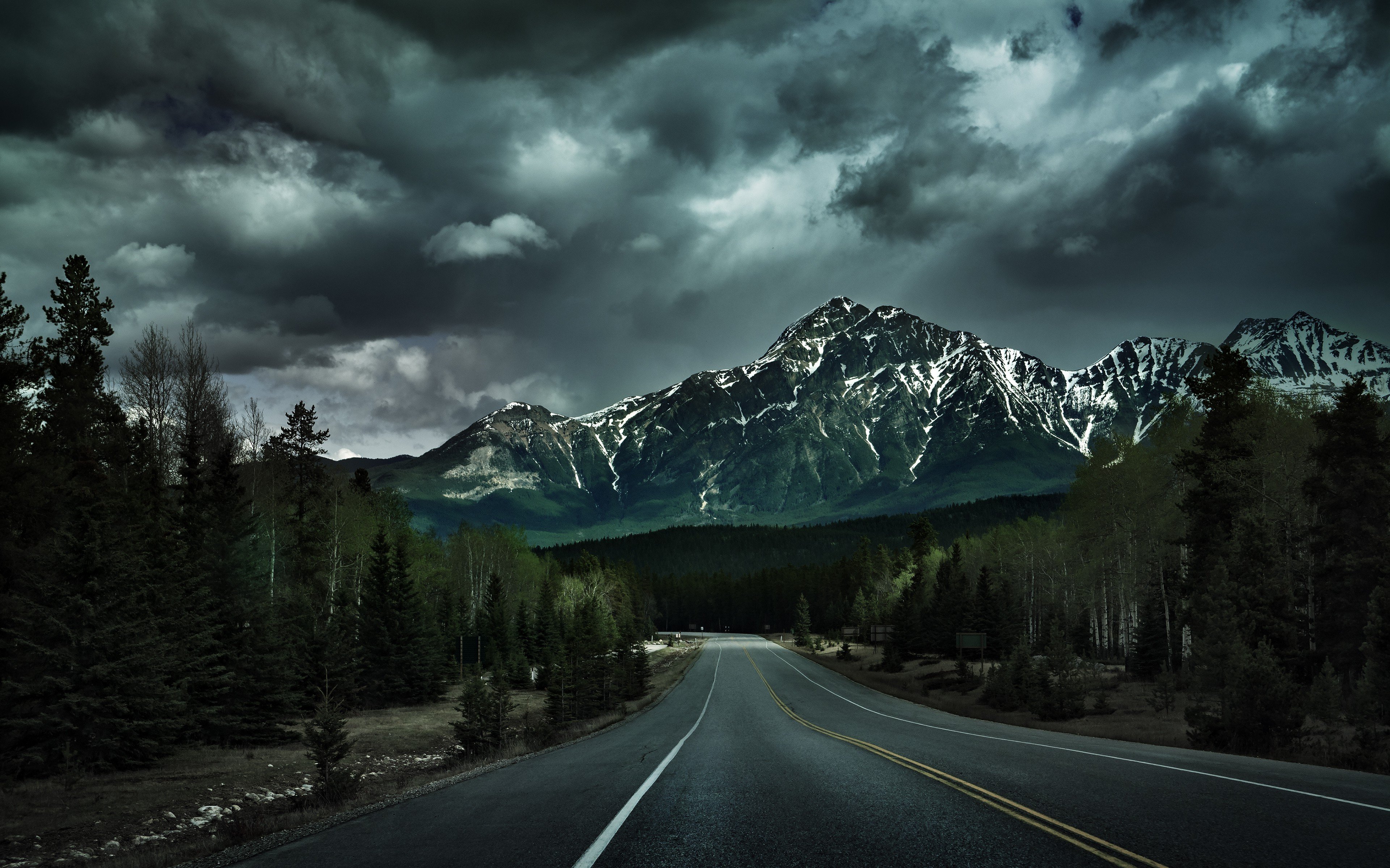 road, Mountain, Landscape Wallpaper HD / Desktop and Mobile Background