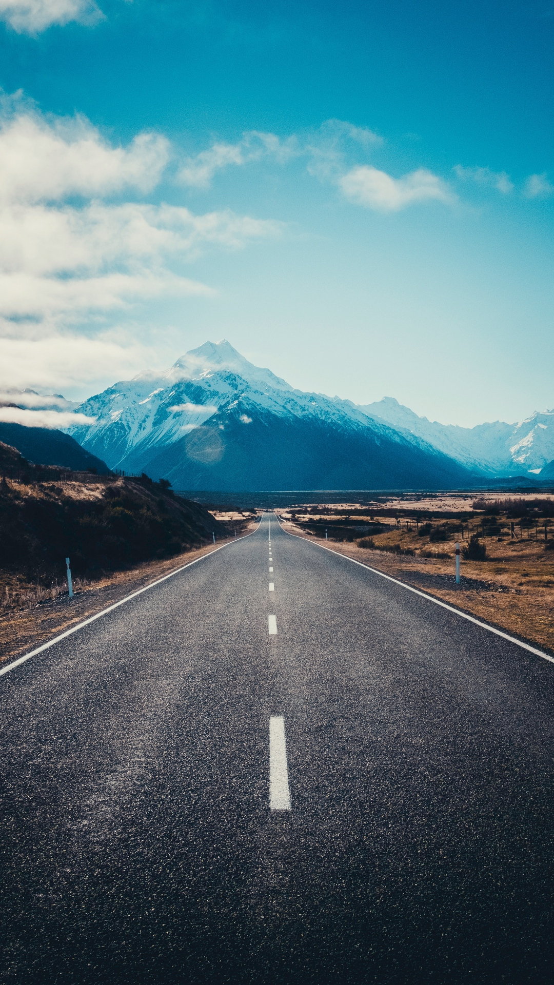 Road Asphalt Mountains Wallpaper - [1080x1920]