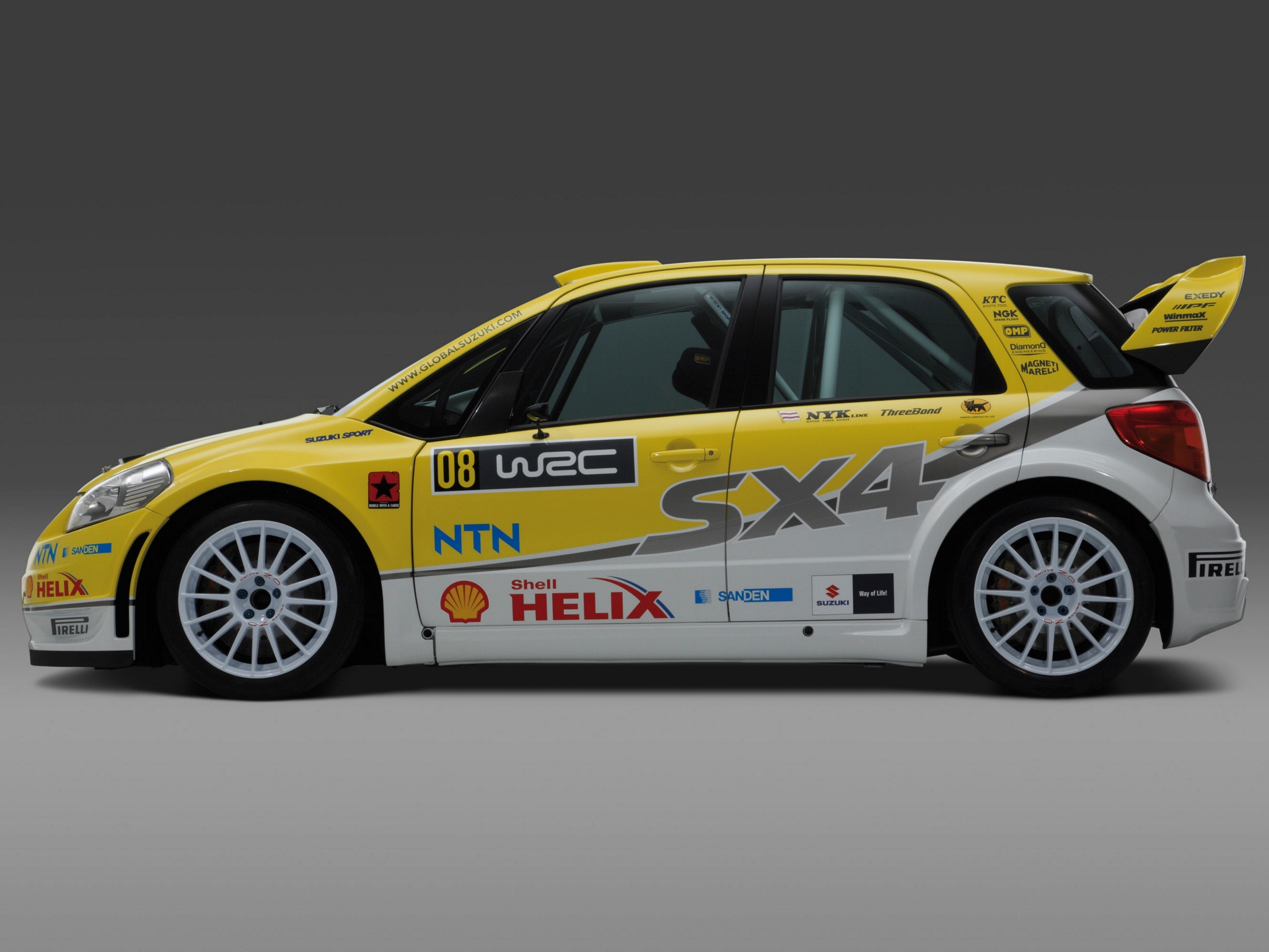 Suzuki SX4 WRC '2008 HD Wallpaper