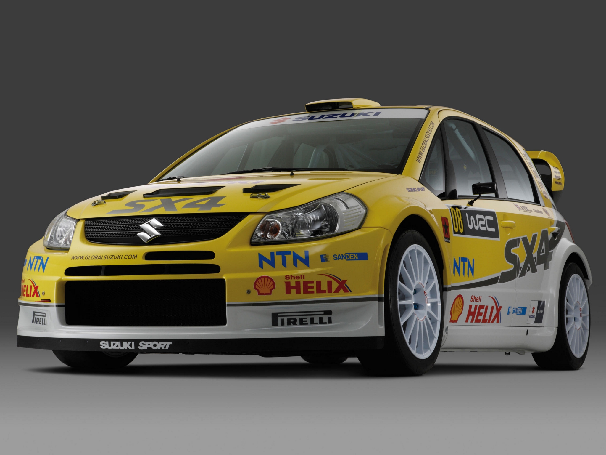 Suzuki SX4 WRC '2008 HD Wallpaper