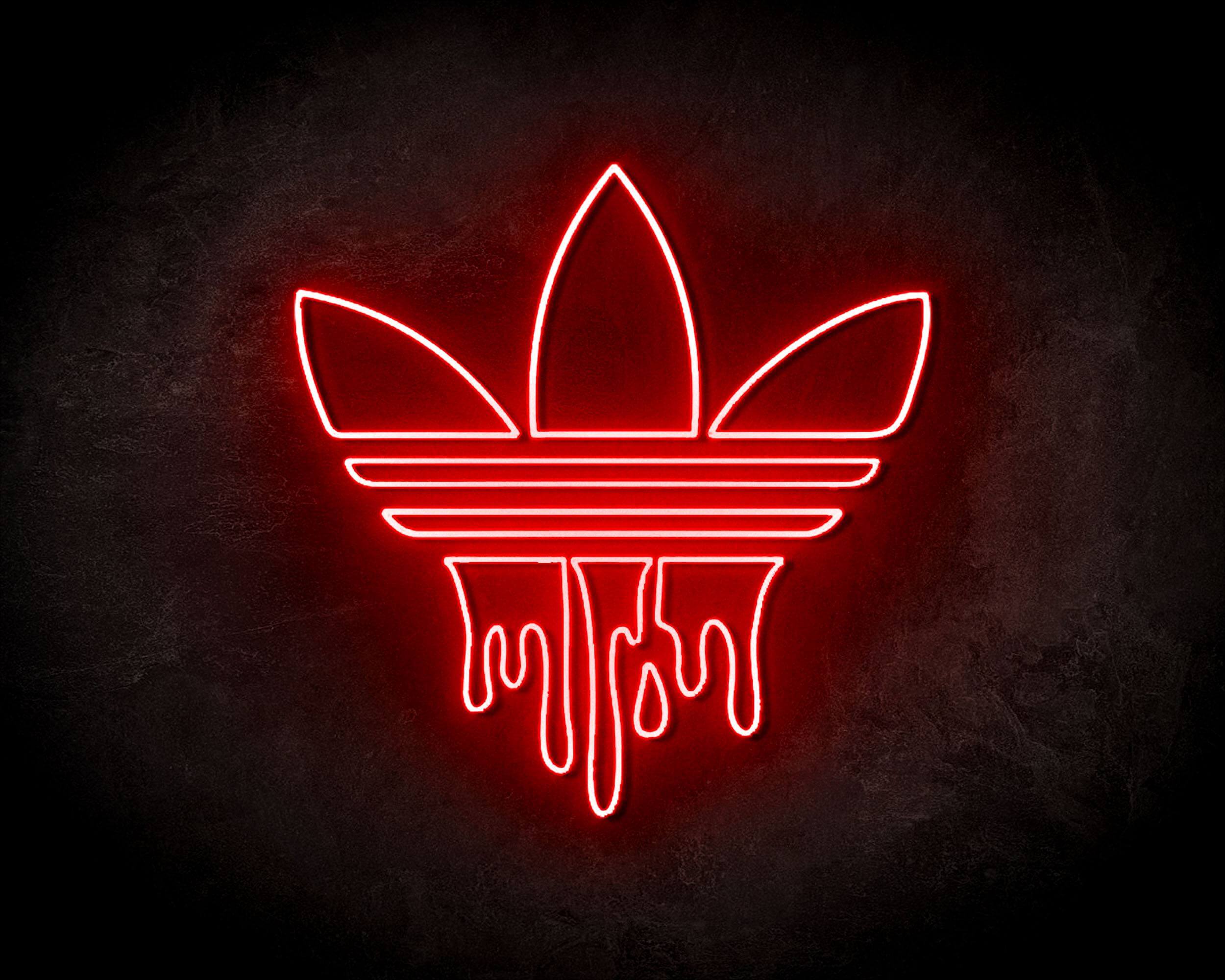 LED Neon Sign Adidas Drip LED Neon Sign. The Neon Company Sign