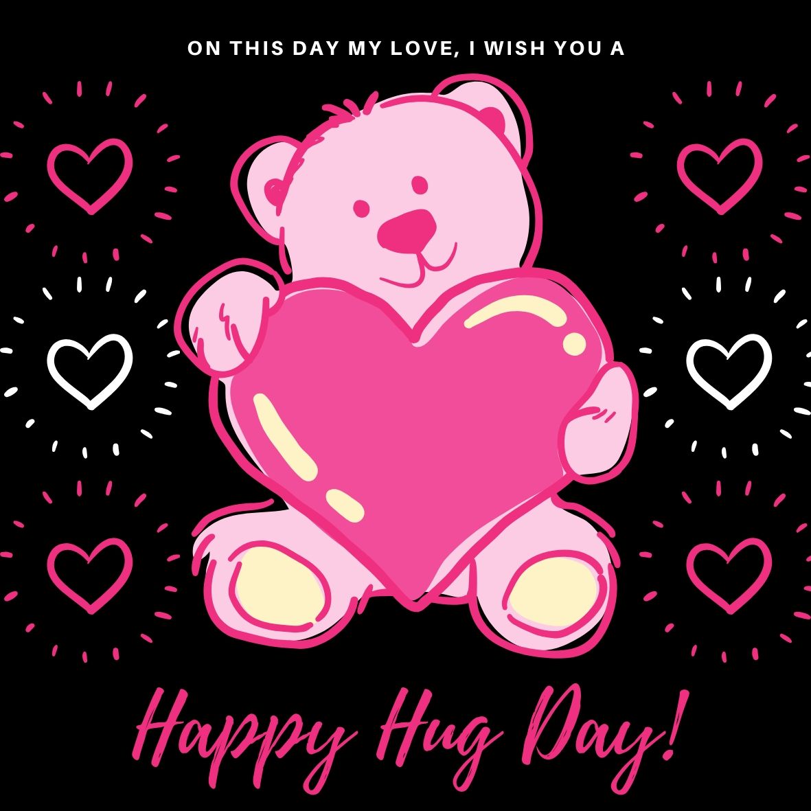 Happy Hug Day 2020 Image, Quotes & Best Wishes