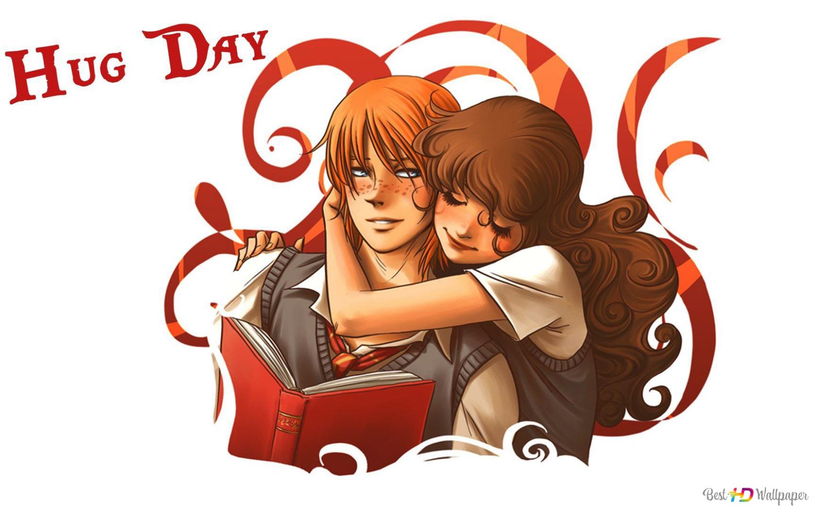 Valentine's day hug day HD wallpaper download's Day wallpaper