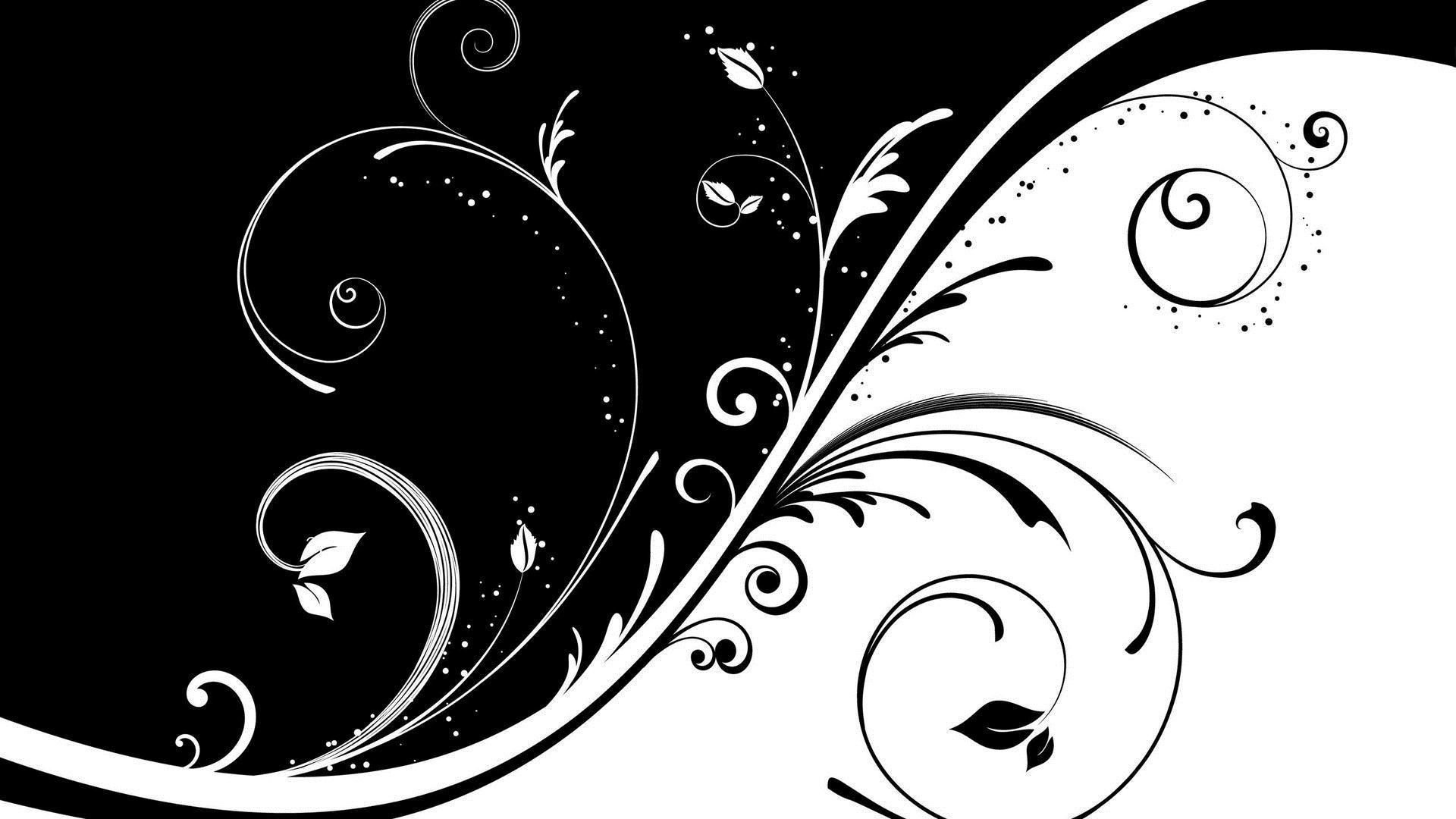 Cute Black and White Wallpaper for PC
